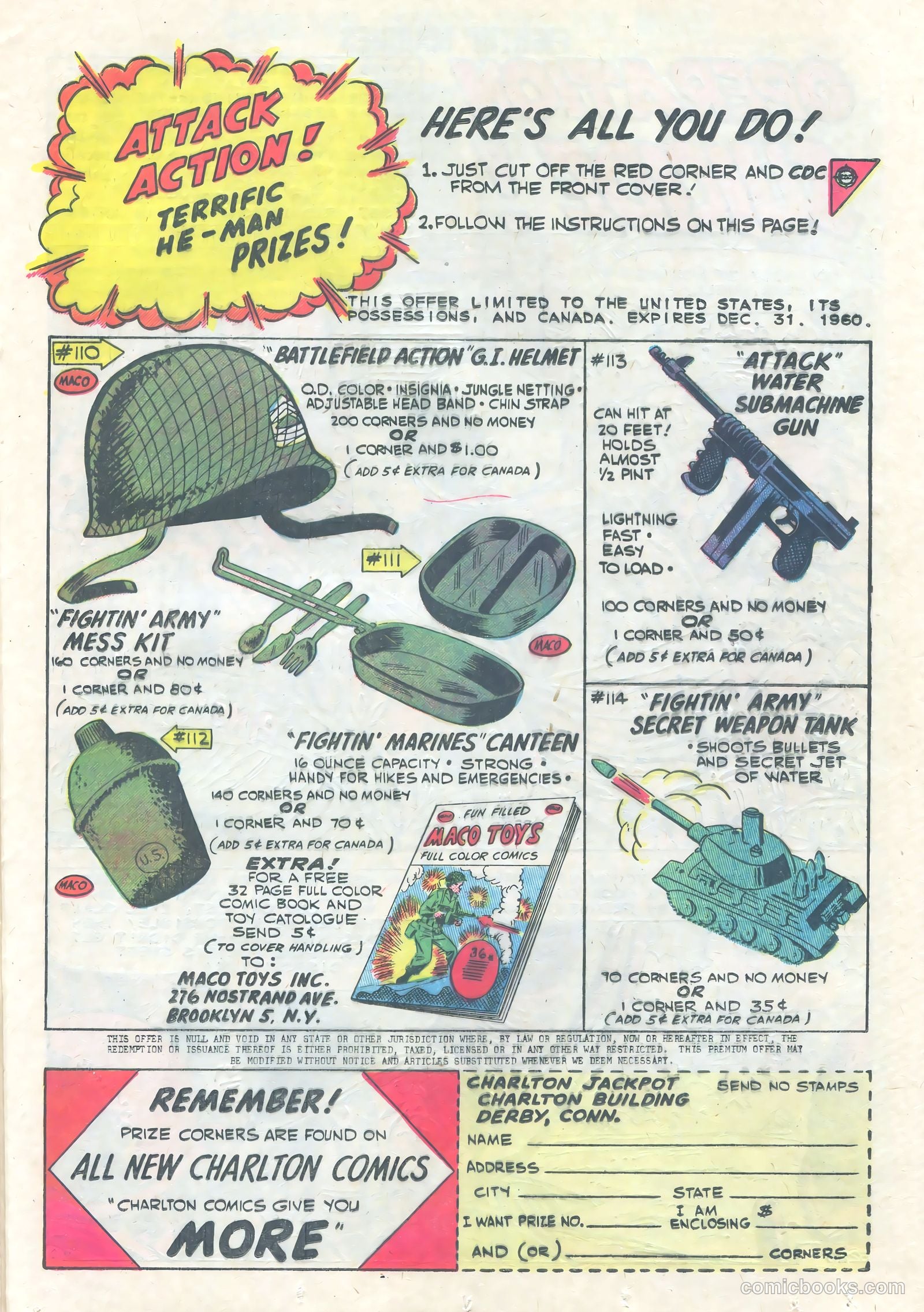 Fightin' Marines #33 (1960) — page 25 of 36