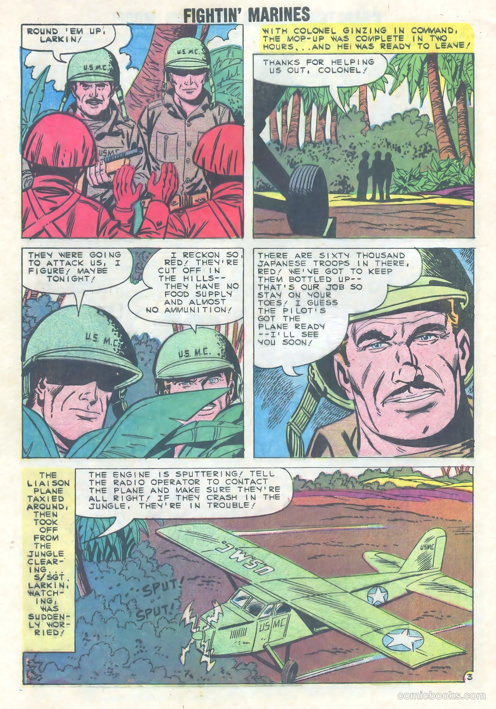 Fightin' Marines #33 (1960) — page 28 of 36