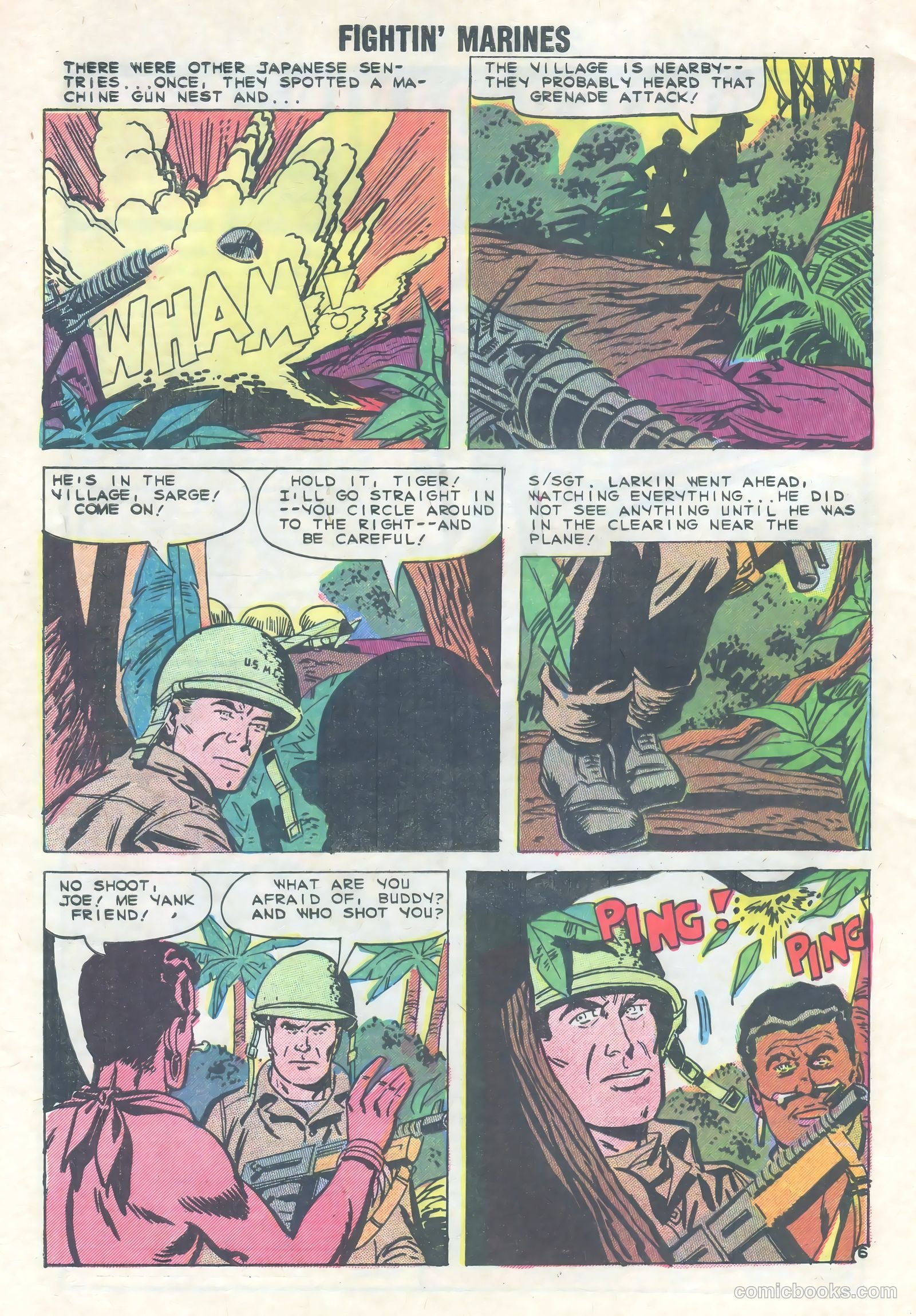 Fightin' Marines #33 (1960) — page 32 of 36