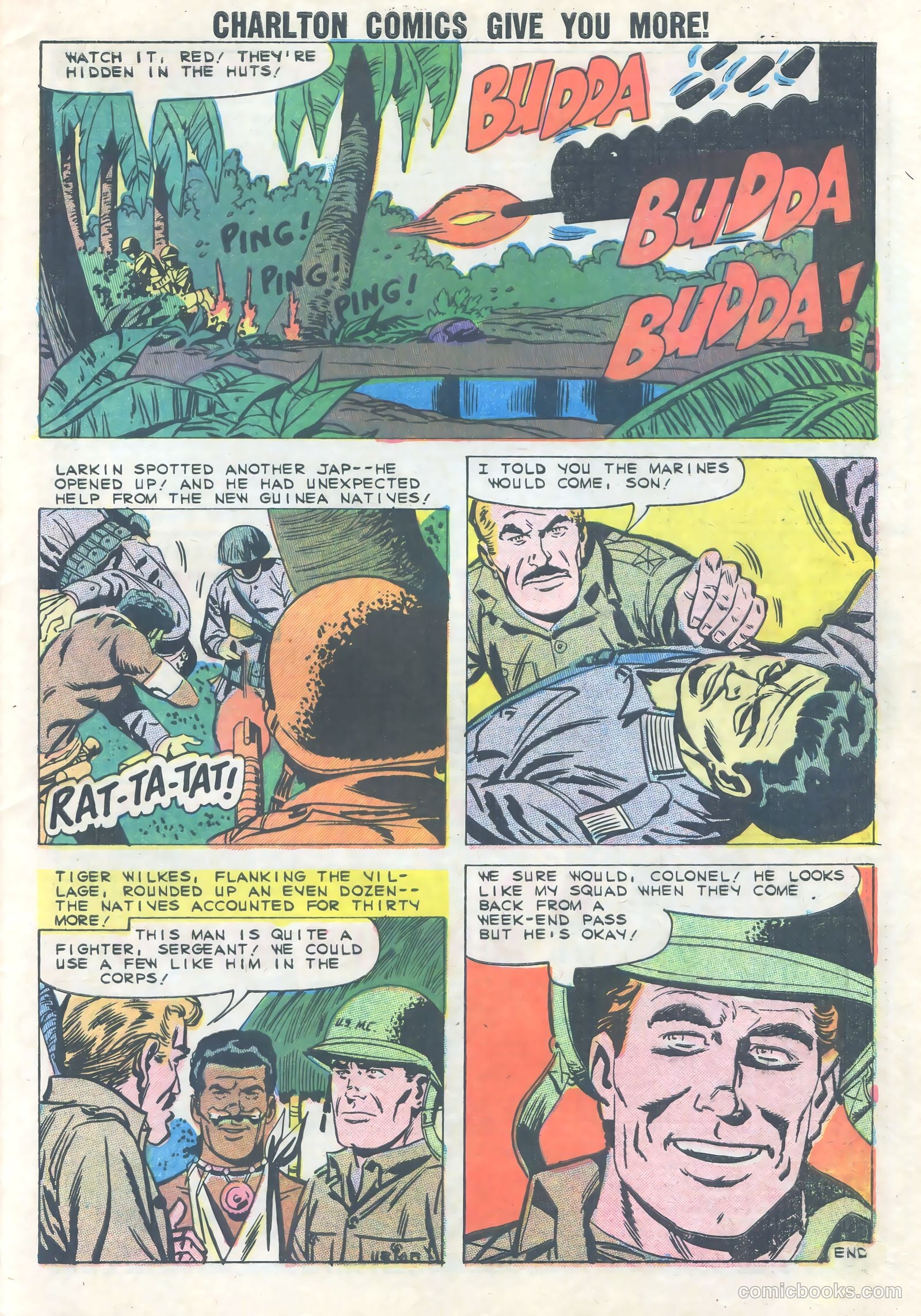 Fightin' Marines #33 (1960) — page 33 of 36