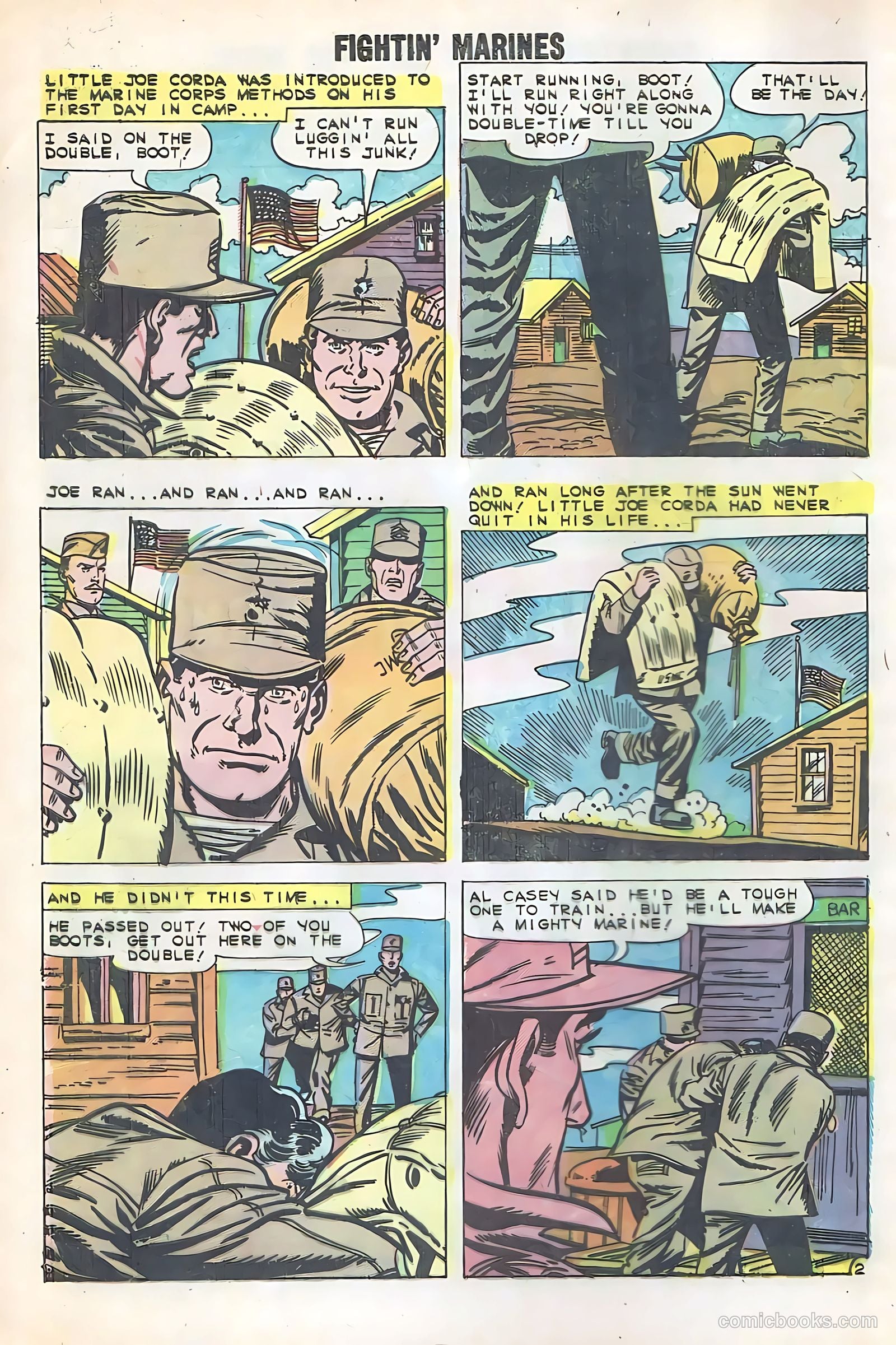 Fightin' Marines #34 (1960) — page 4 of 36