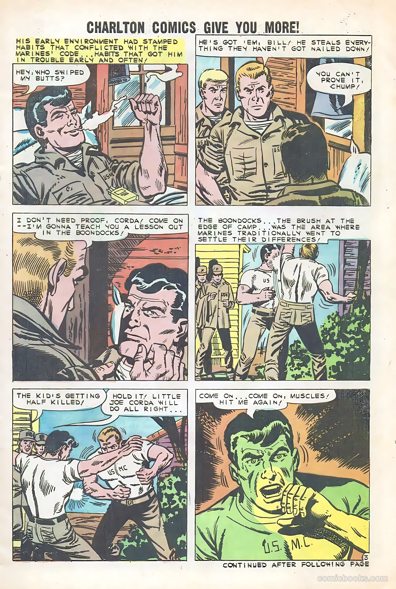 Fightin' Marines #34 (1960) — page 5 of 36