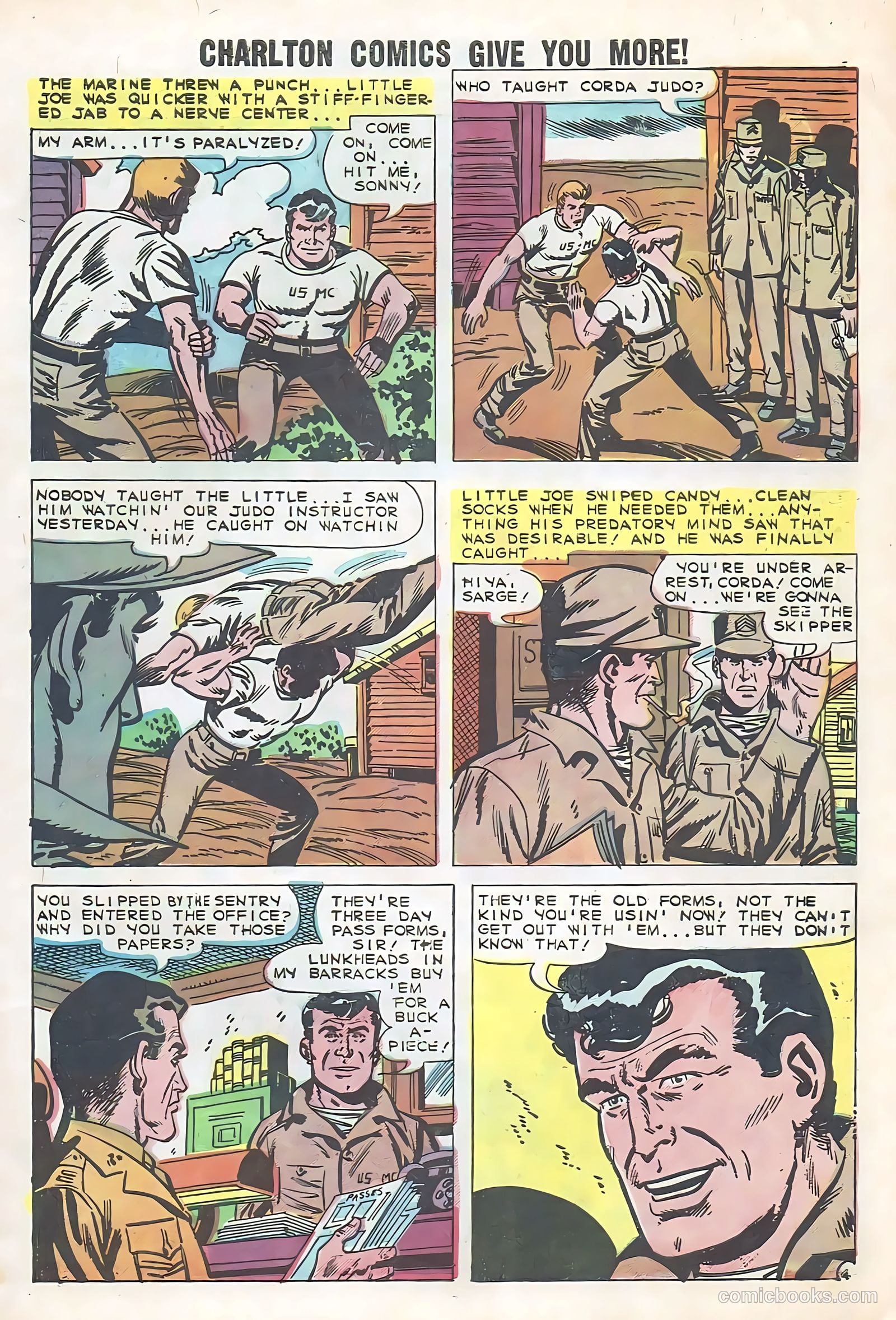 Fightin' Marines #34 (1960) — page 7 of 36