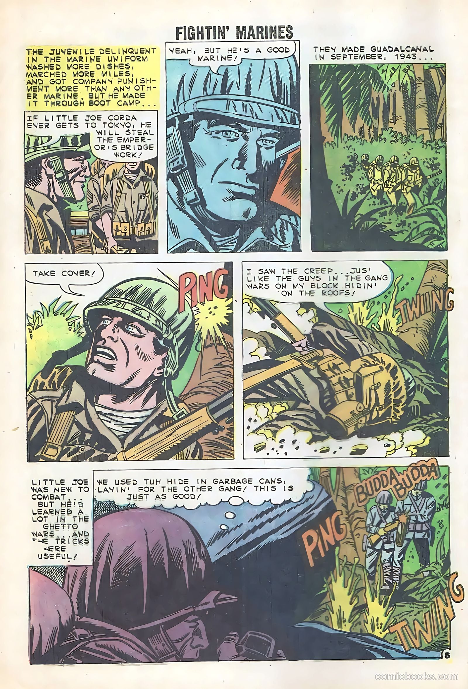 Fightin' Marines #34 (1960) — page 8 of 36