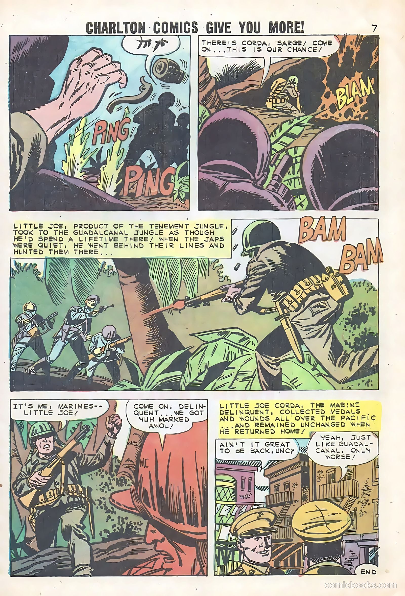 Fightin' Marines #34 (1960) — page 9 of 36