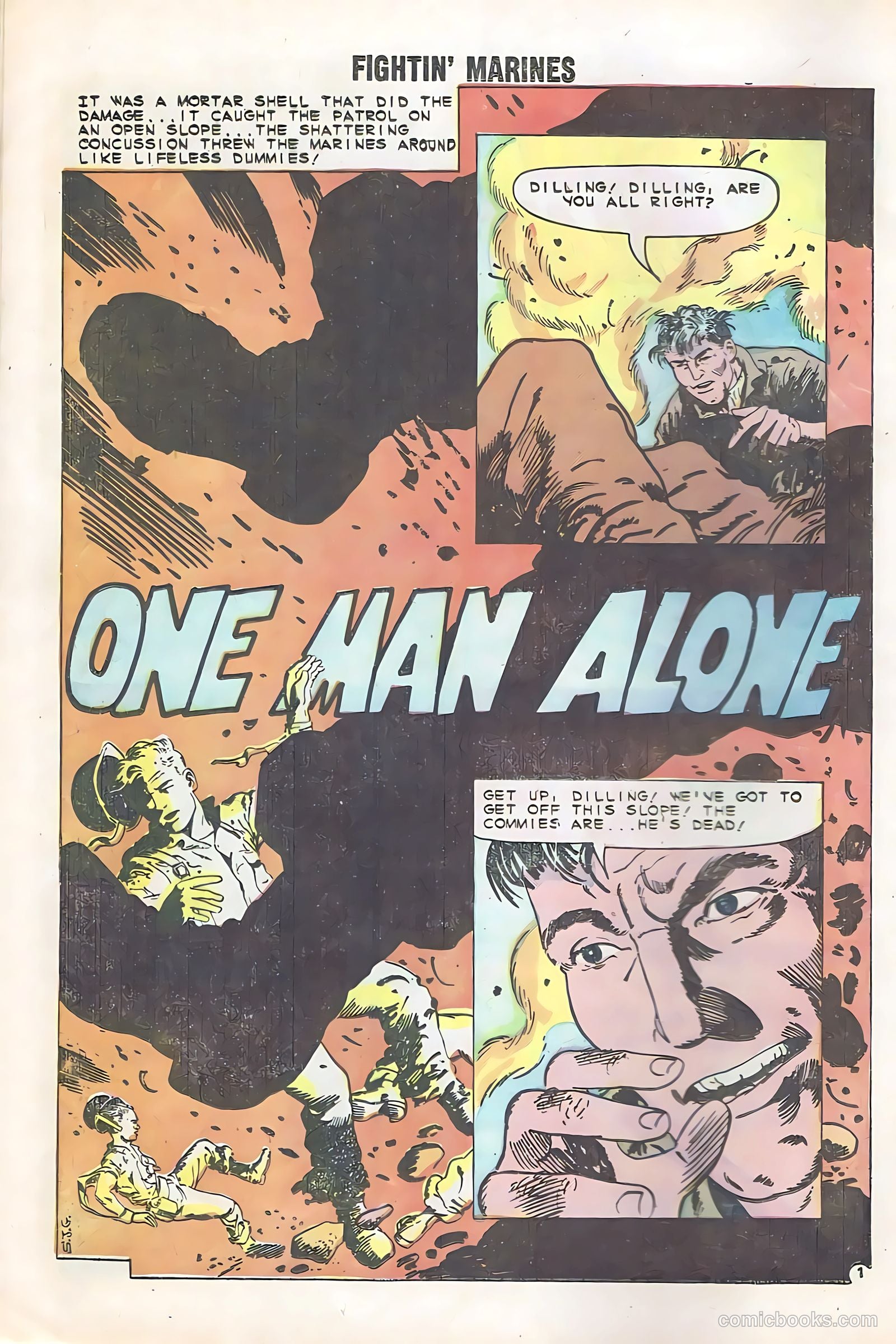 Fightin' Marines #34 (1960) — page 12 of 36