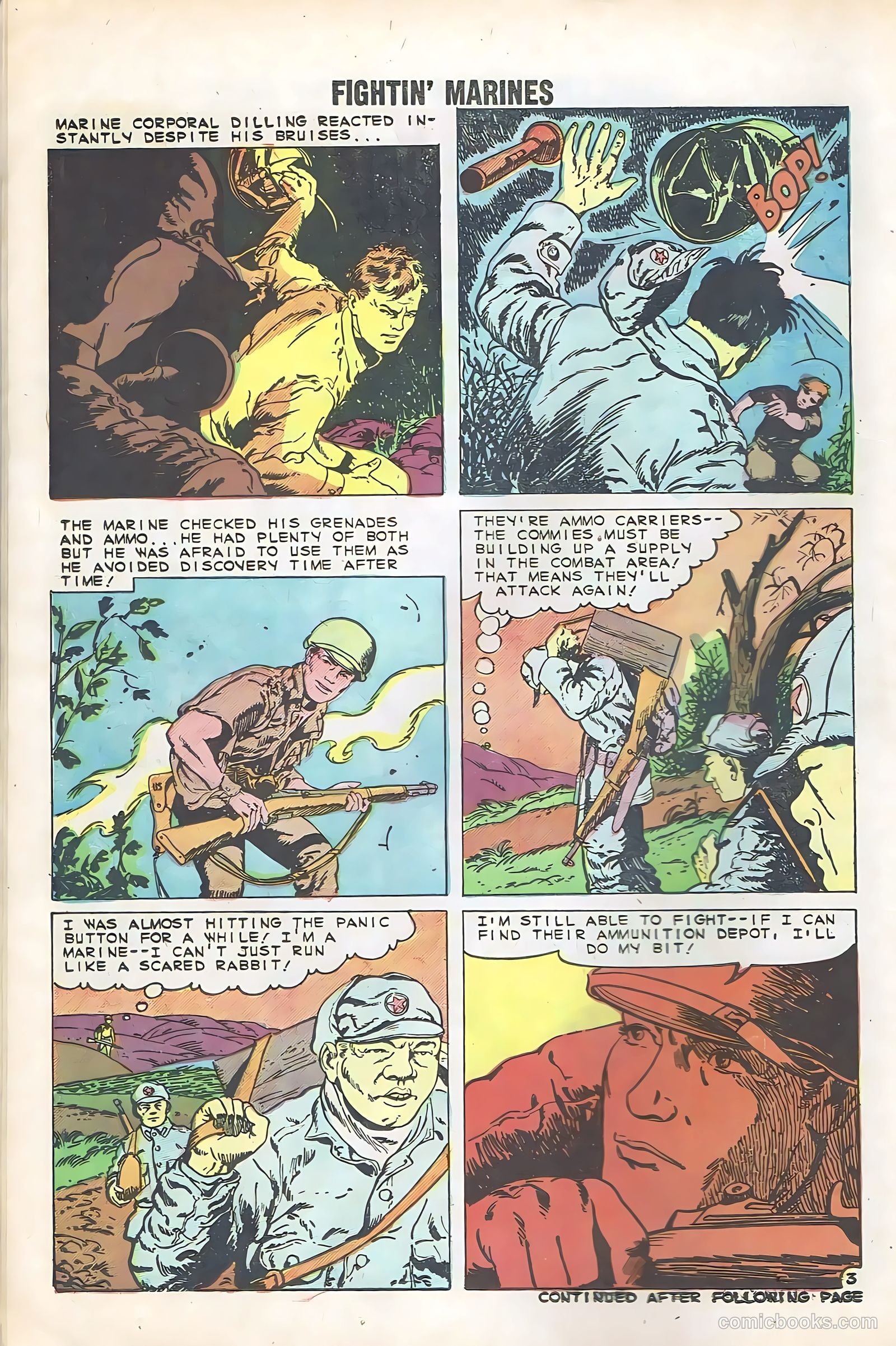 Fightin' Marines #34 (1960) — page 14 of 36
