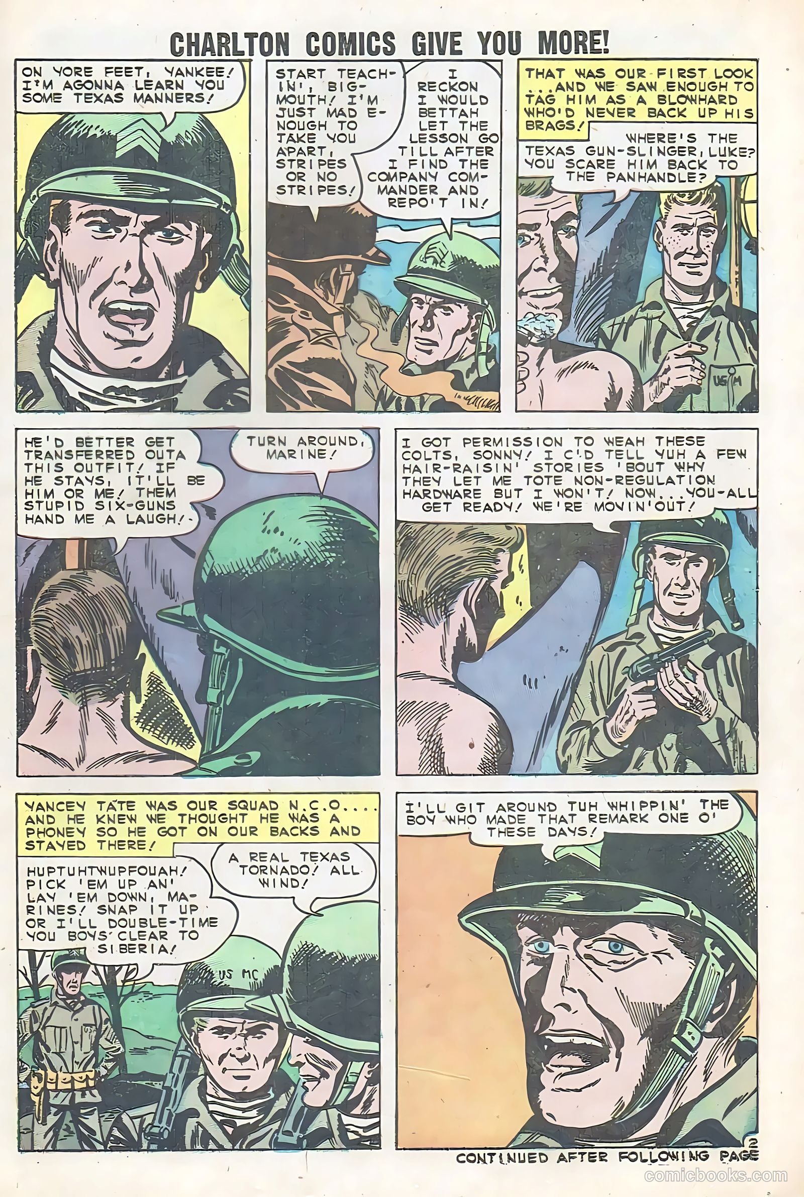 Fightin' Marines #34 (1960) — page 21 of 36