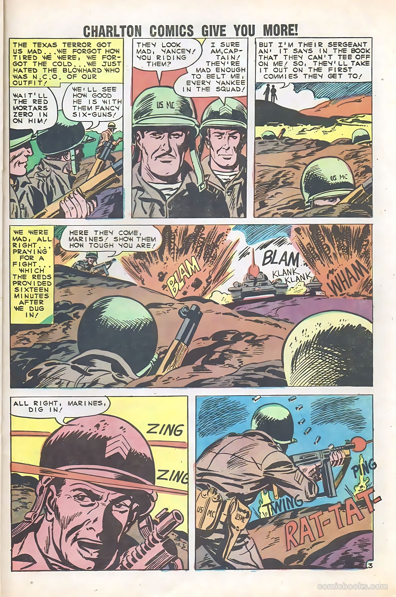 Fightin' Marines #34 (1960) — page 23 of 36