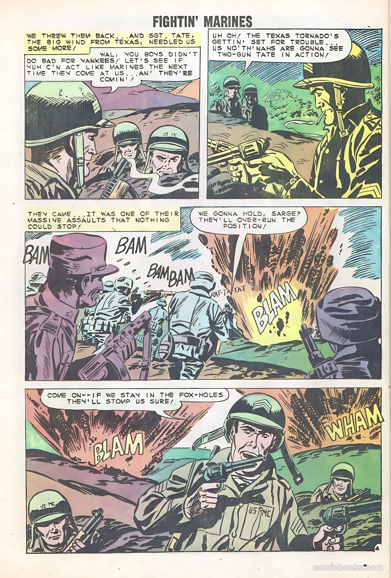 Fightin' Marines #34 (1960) — page 24 of 36