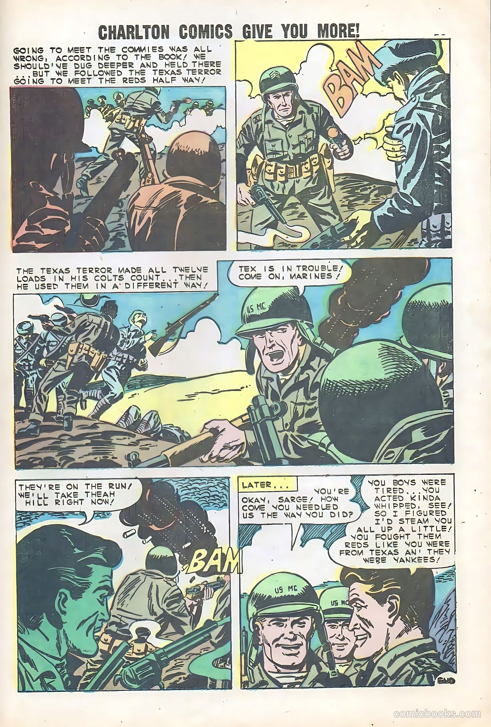 Fightin' Marines #34 (1960) — page 25 of 36