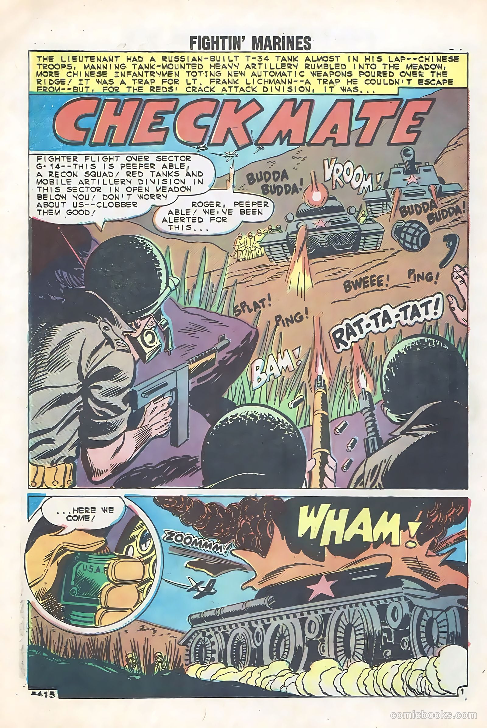 Fightin' Marines #34 (1960) — page 26 of 36