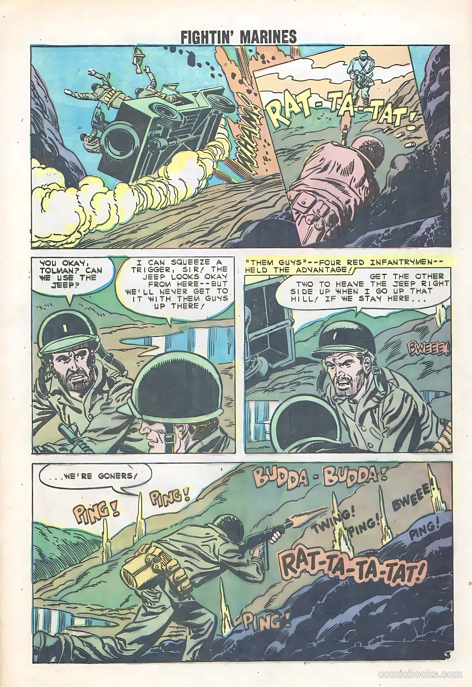 Fightin' Marines #34 (1960) — page 28 of 36