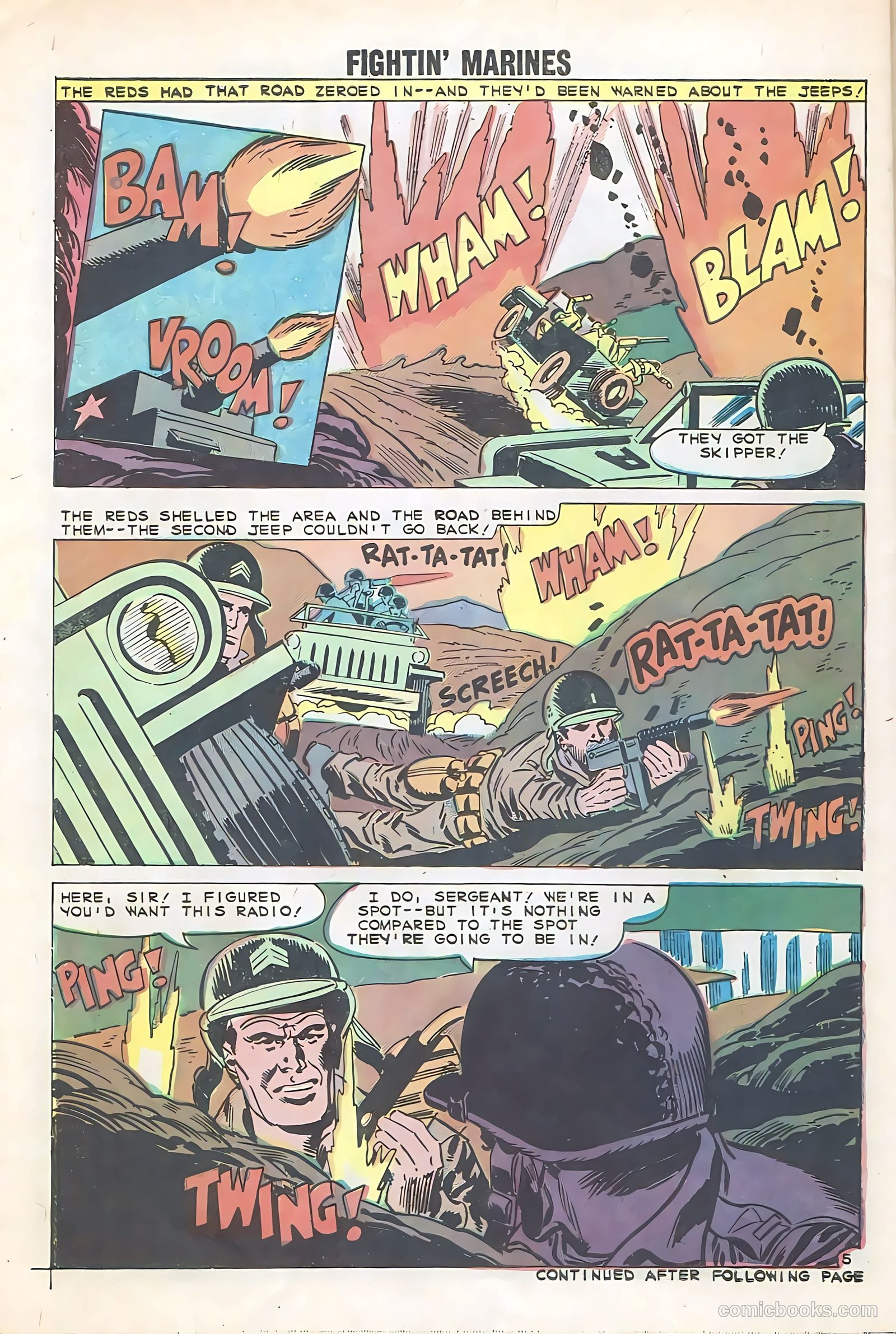 Fightin' Marines #34 (1960) — page 30 of 36