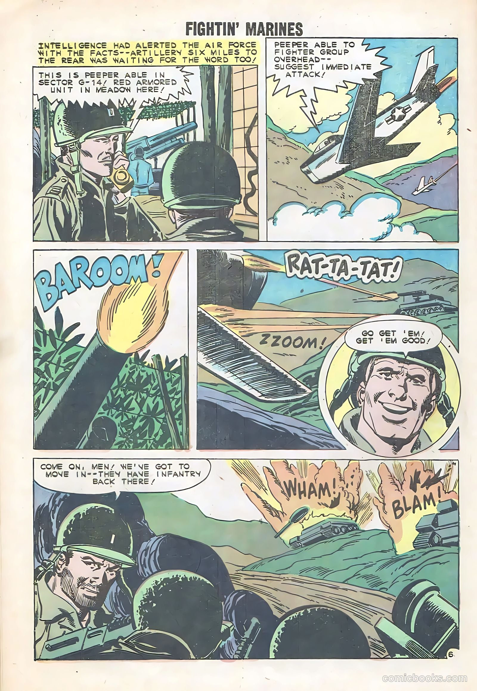 Fightin' Marines #34 (1960) — page 32 of 36