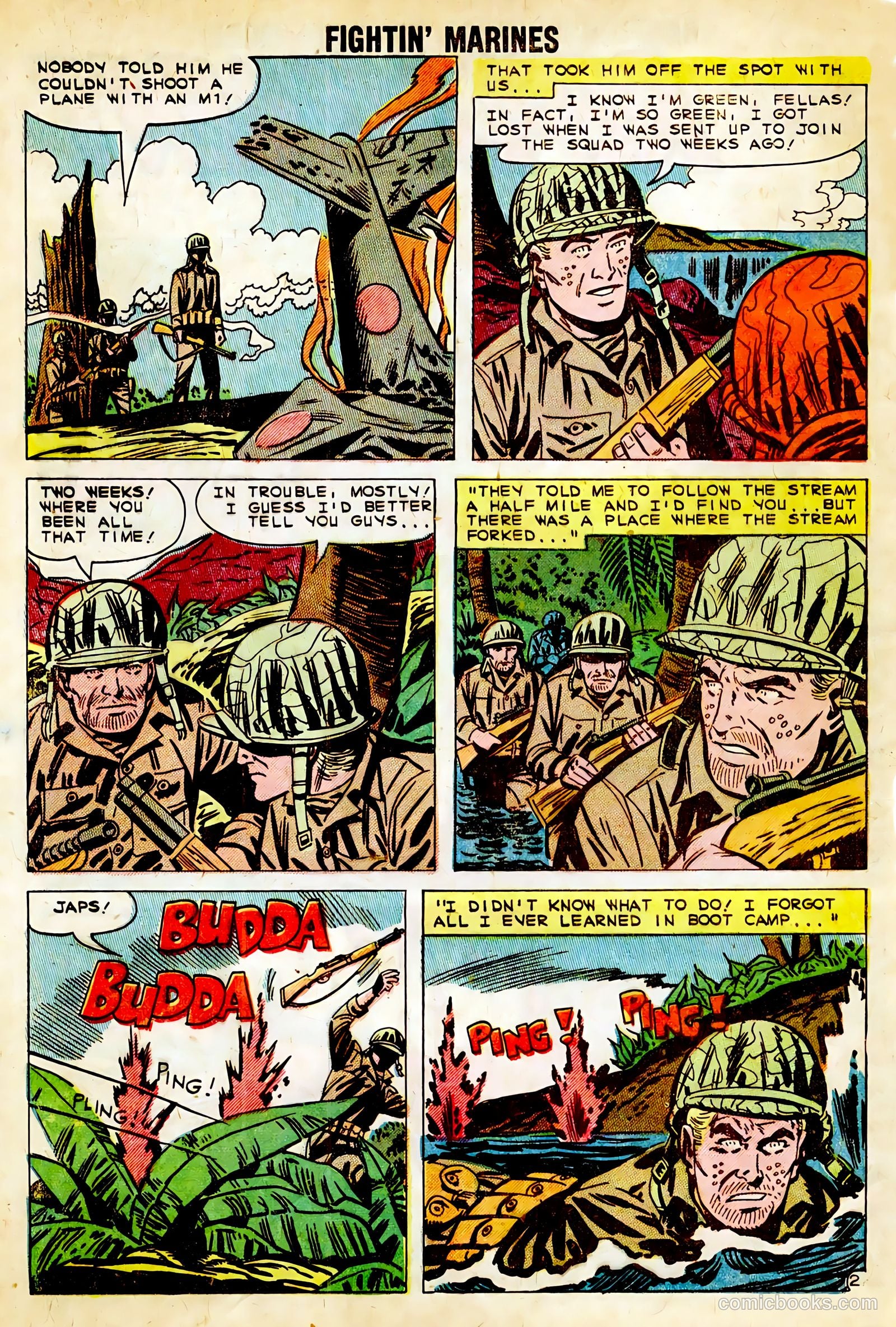 Fightin' Marines #35 (1960) — page 4 of 37