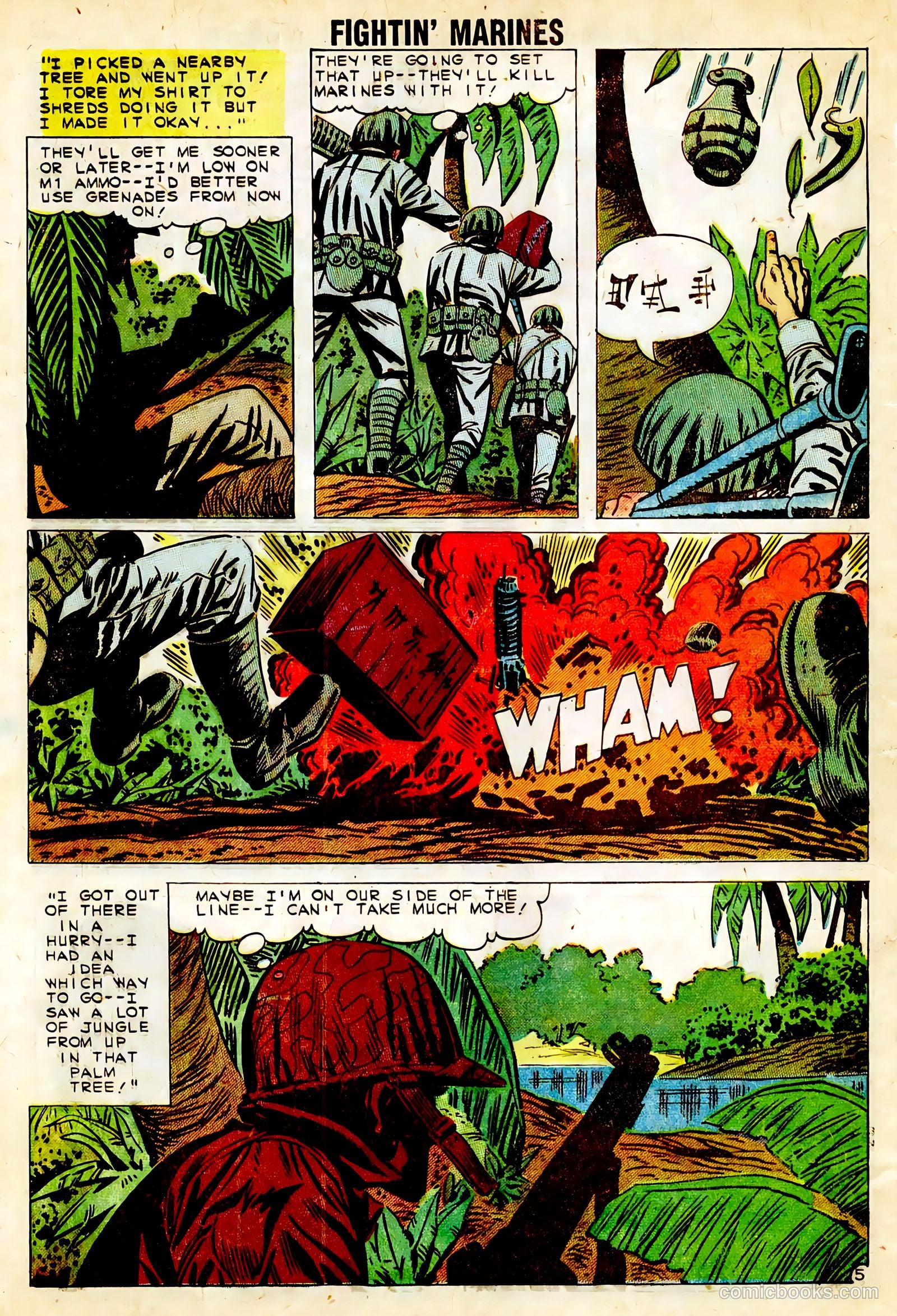 Fightin' Marines #35 (1960) — page 8 of 37