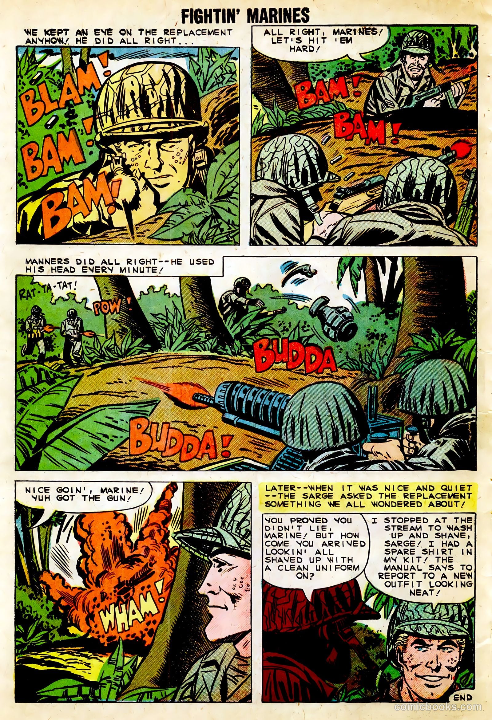 Fightin' Marines #35 (1960) — page 10 of 37