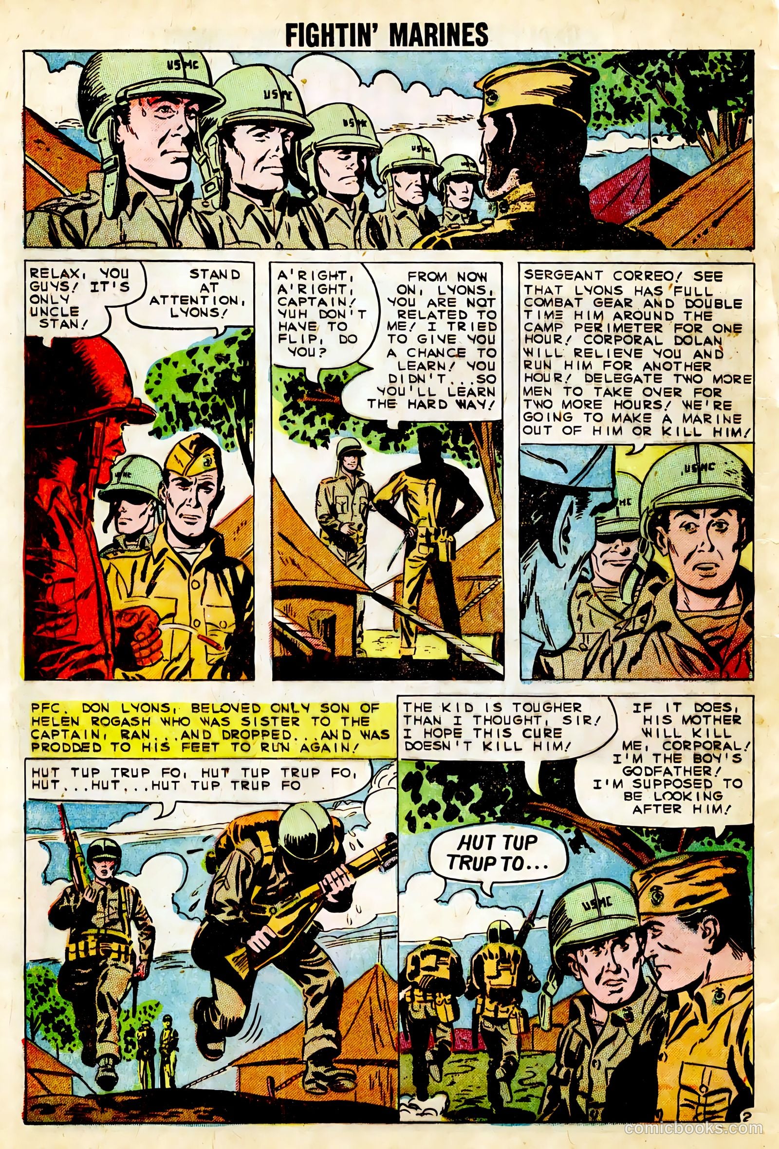 Fightin' Marines #35 (1960) — page 12 of 37