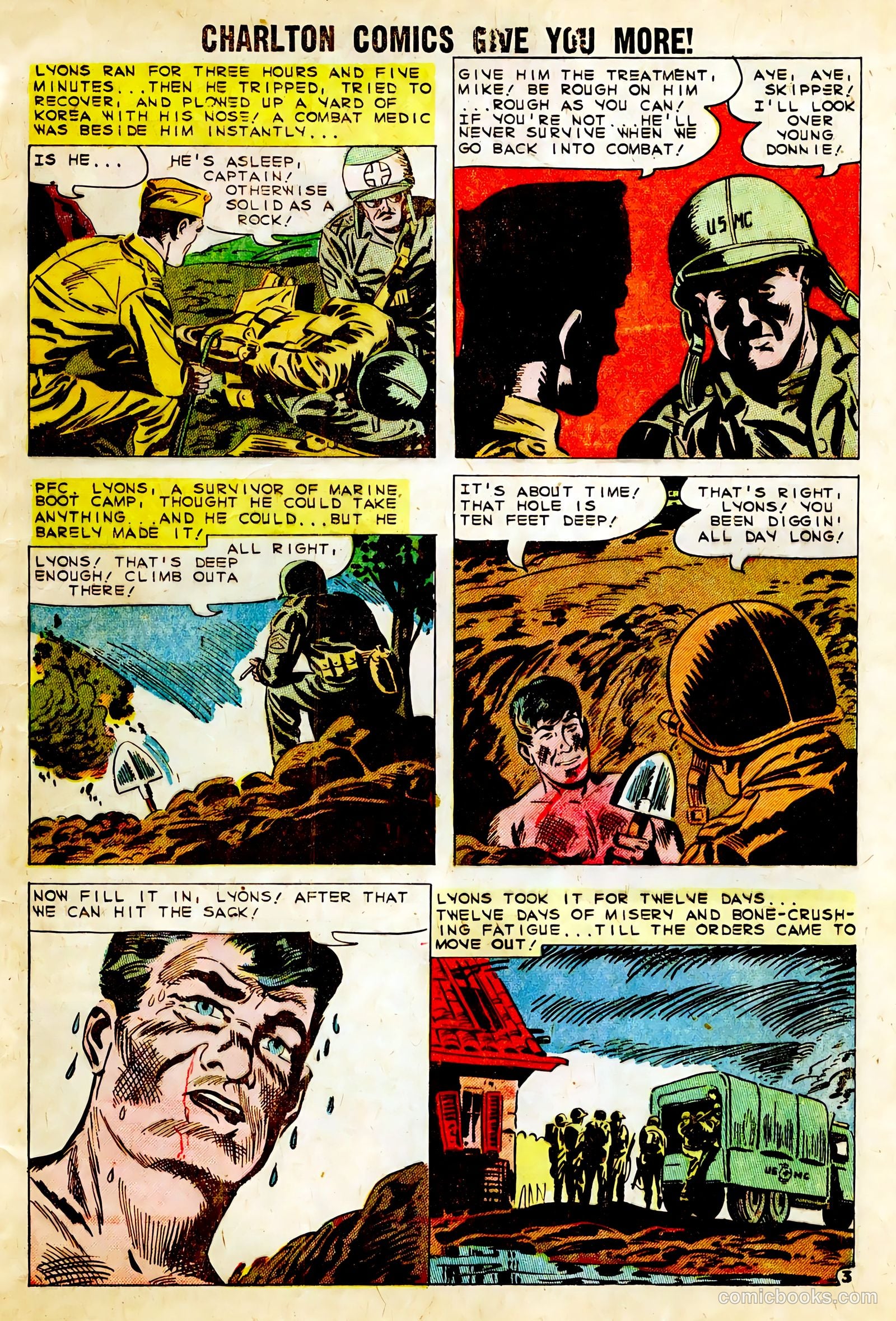 Fightin' Marines #35 (1960) — page 13 of 37
