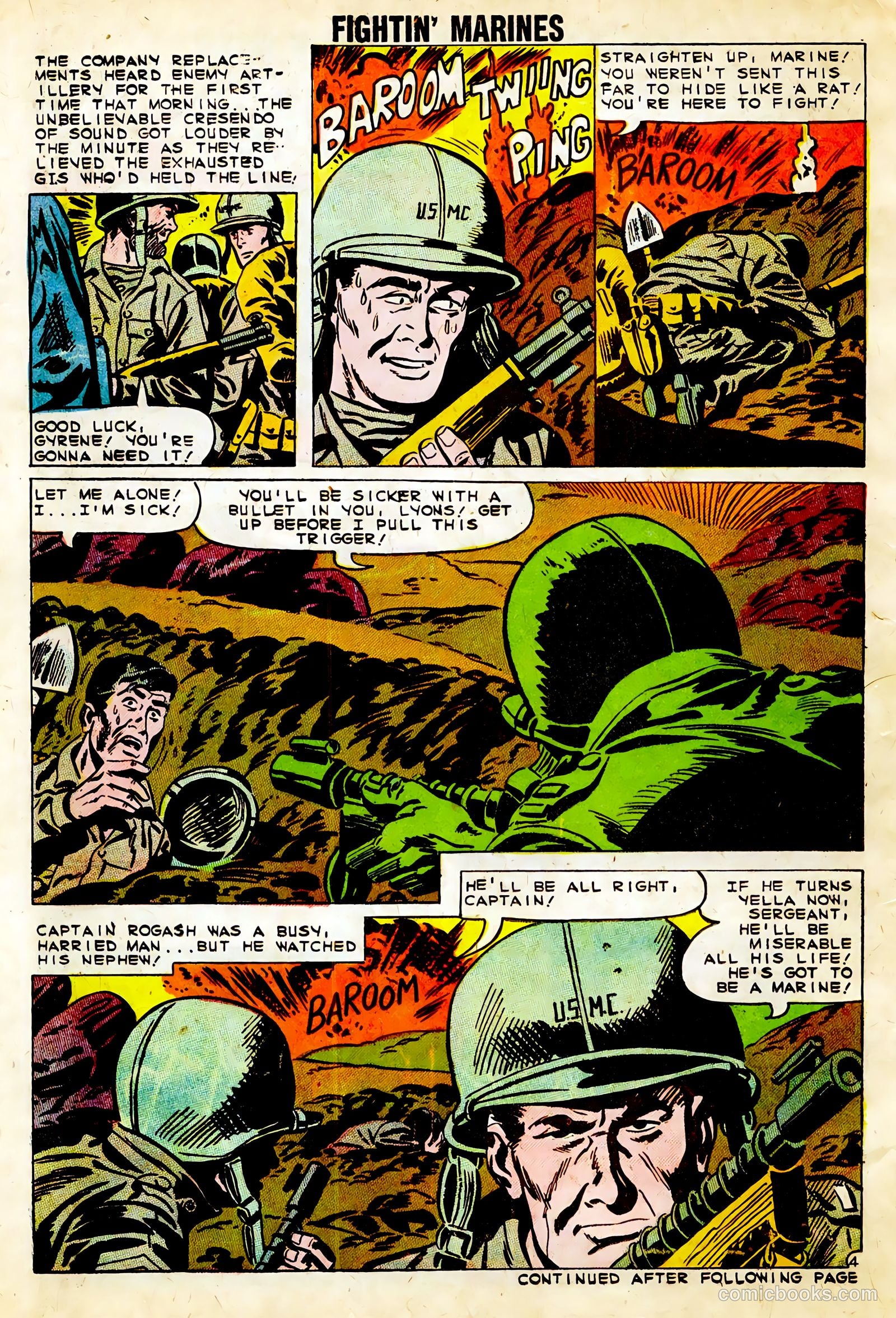 Fightin' Marines #35 (1960) — page 14 of 37