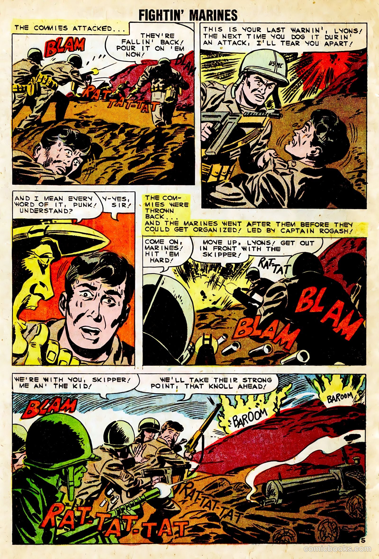 Fightin' Marines #35 (1960) — page 16 of 37
