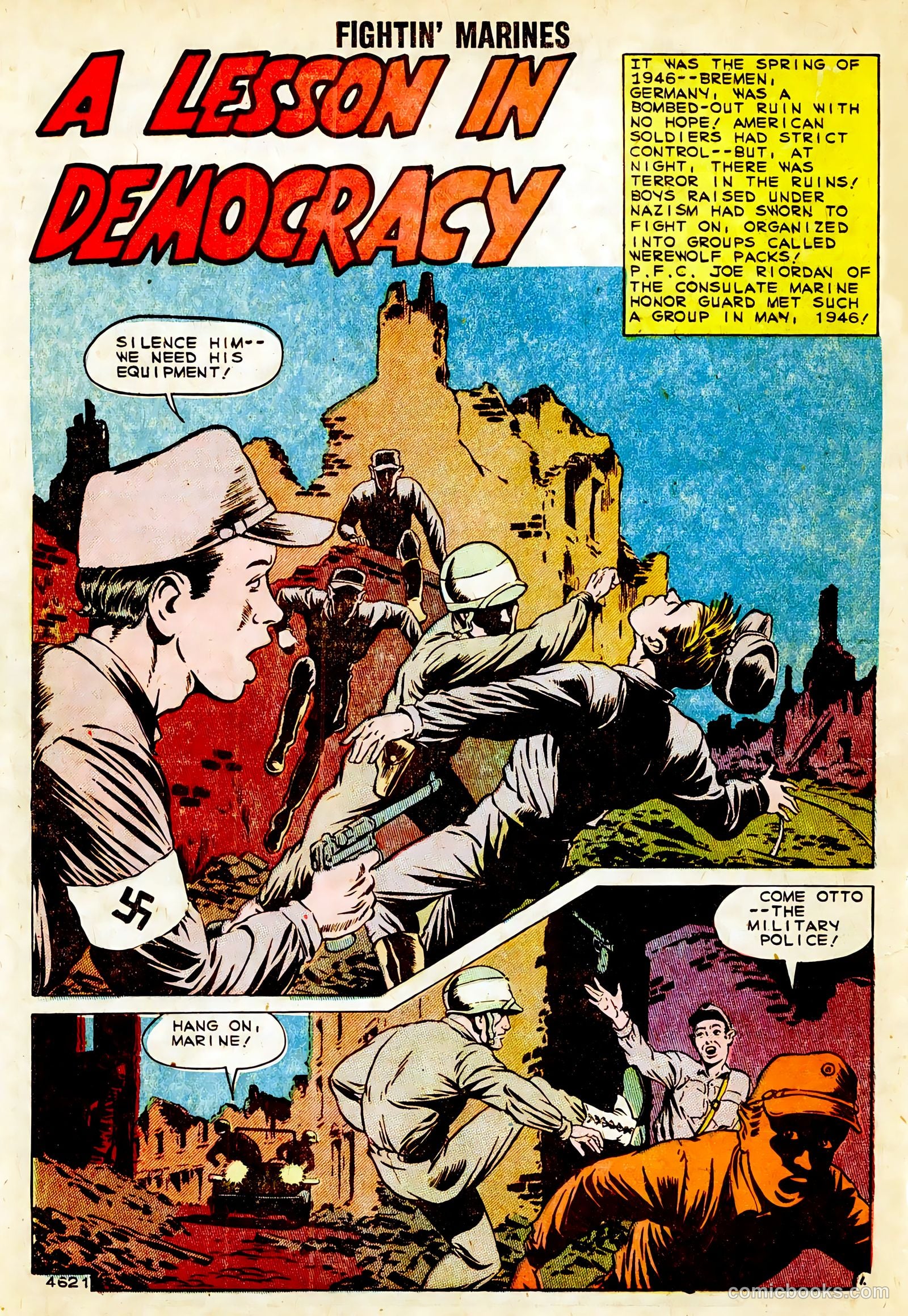 Fightin' Marines #35 (1960) — page 20 of 37