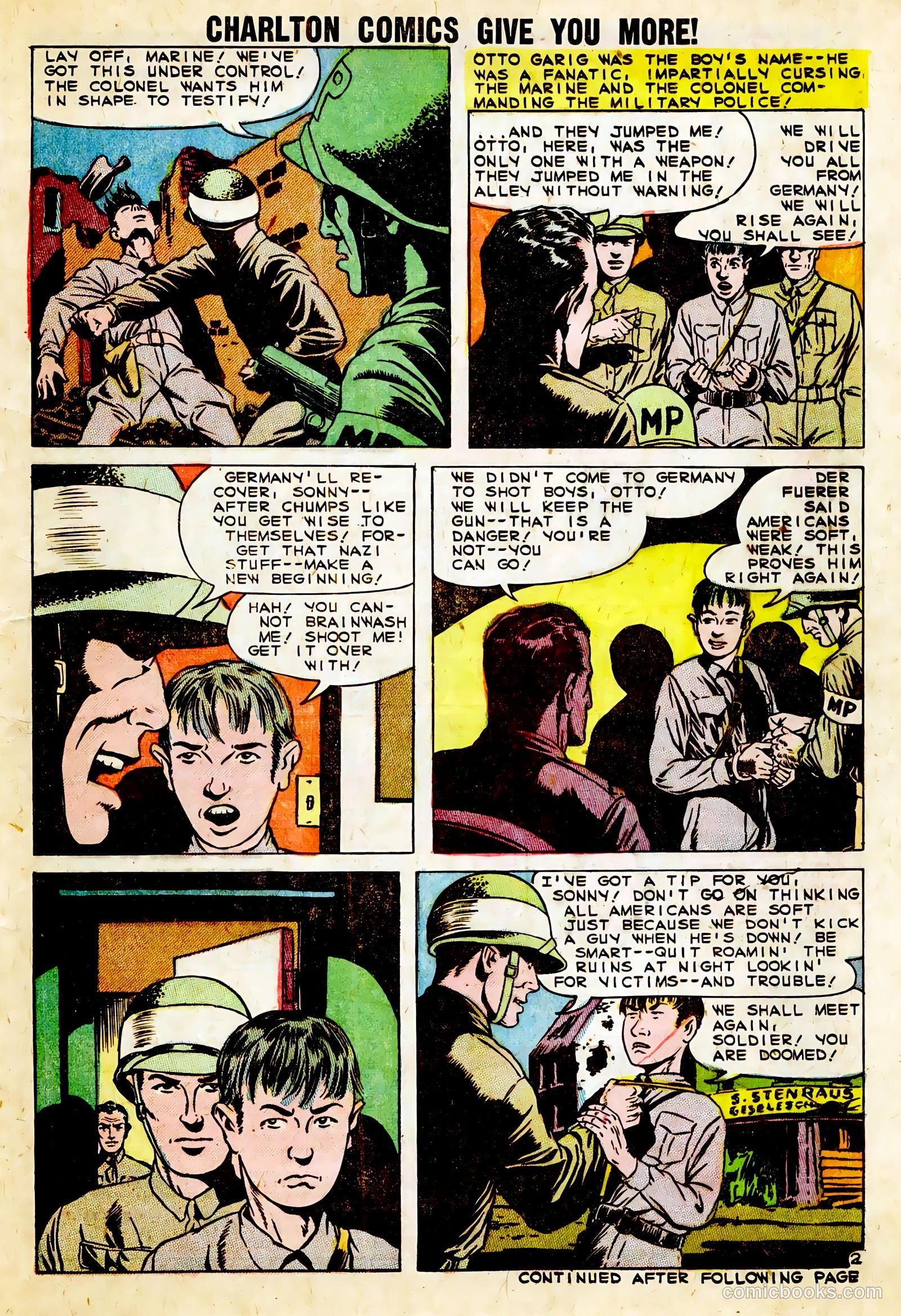 Fightin' Marines #35 (1960) — page 21 of 37