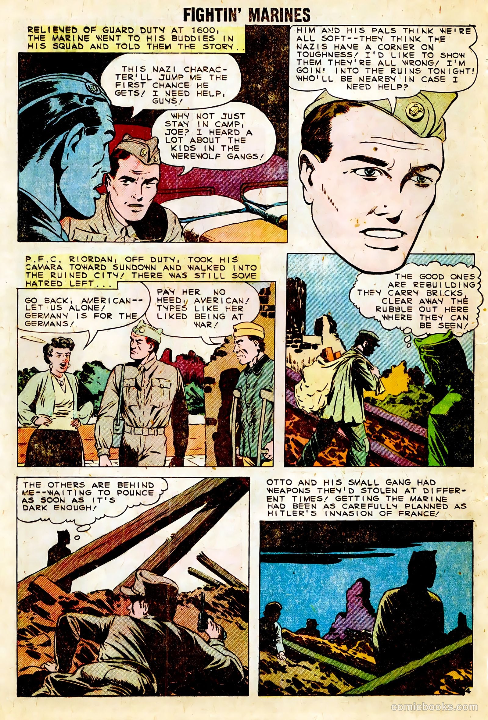 Fightin' Marines #35 (1960) — page 24 of 37