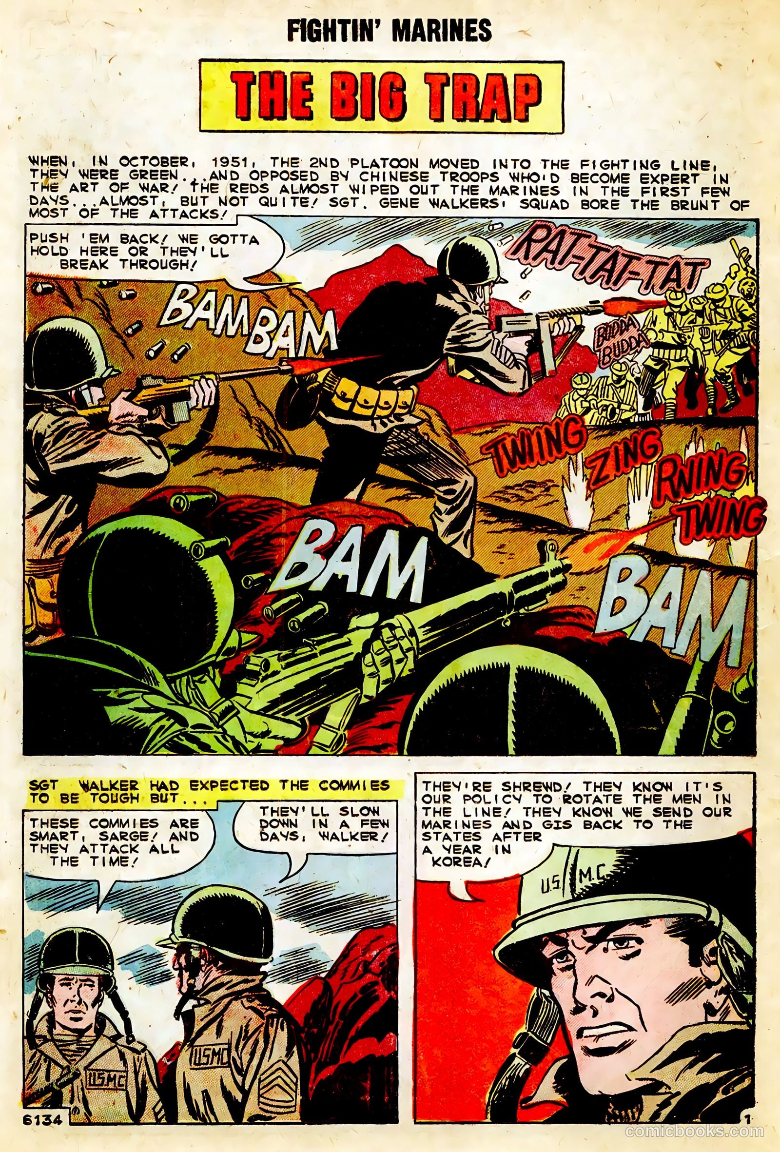 Fightin' Marines #35 (1960) — page 26 of 37