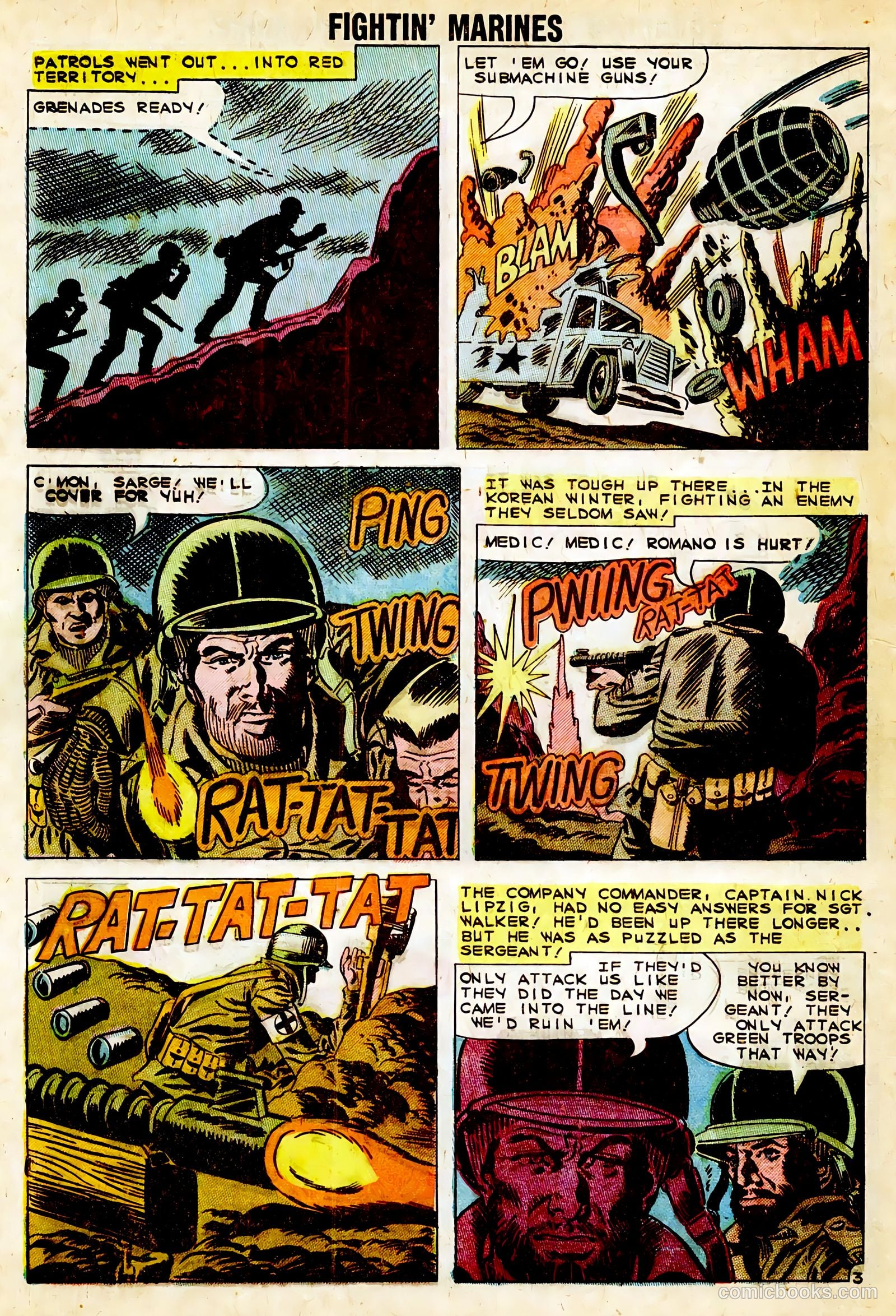 Fightin' Marines #35 (1960) — page 28 of 37