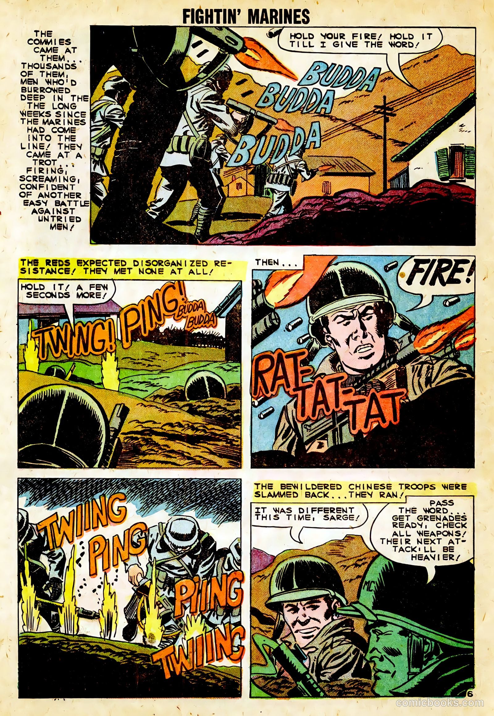 Fightin' Marines #35 (1960) — page 32 of 37