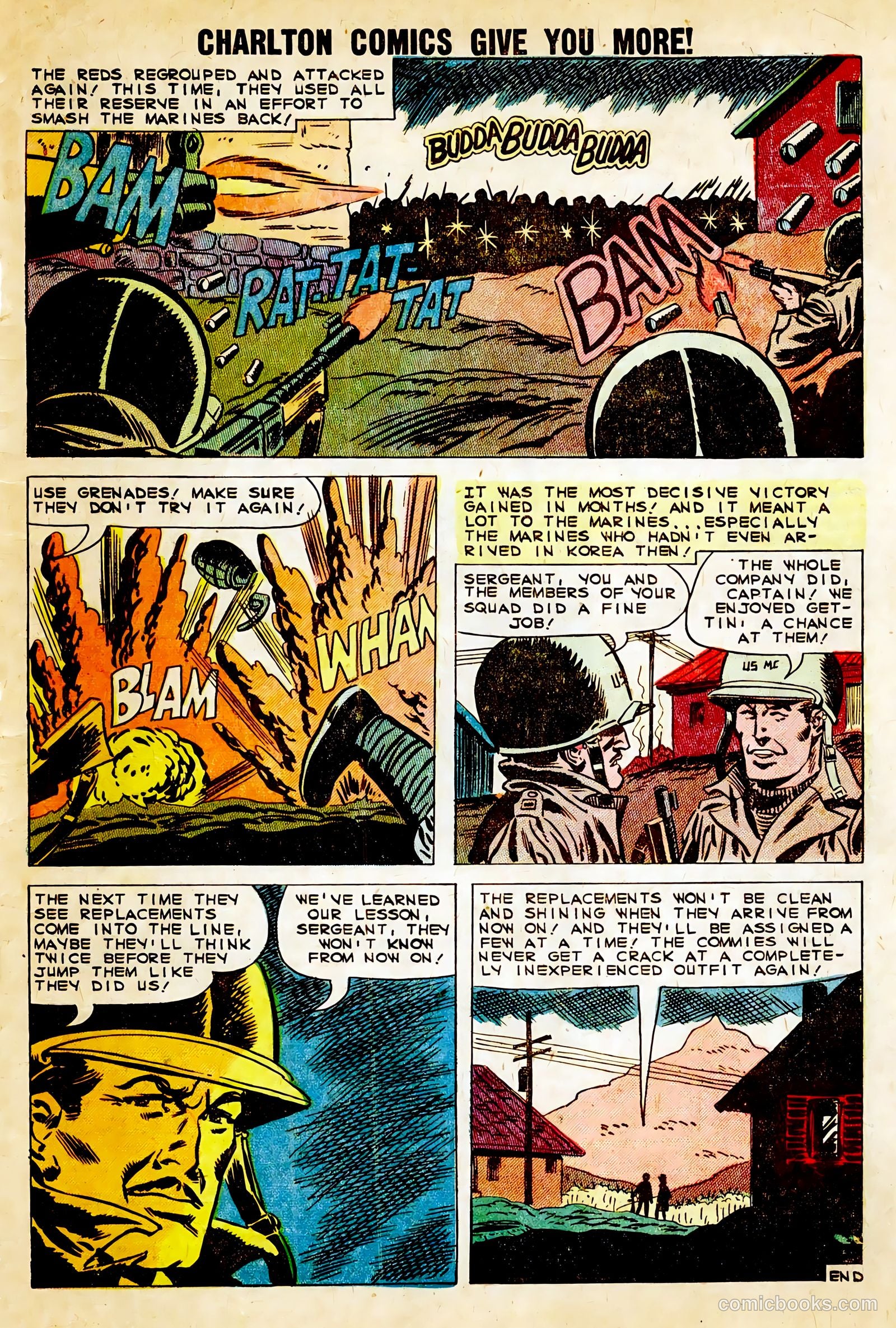 Fightin' Marines #35 (1960) — page 33 of 37