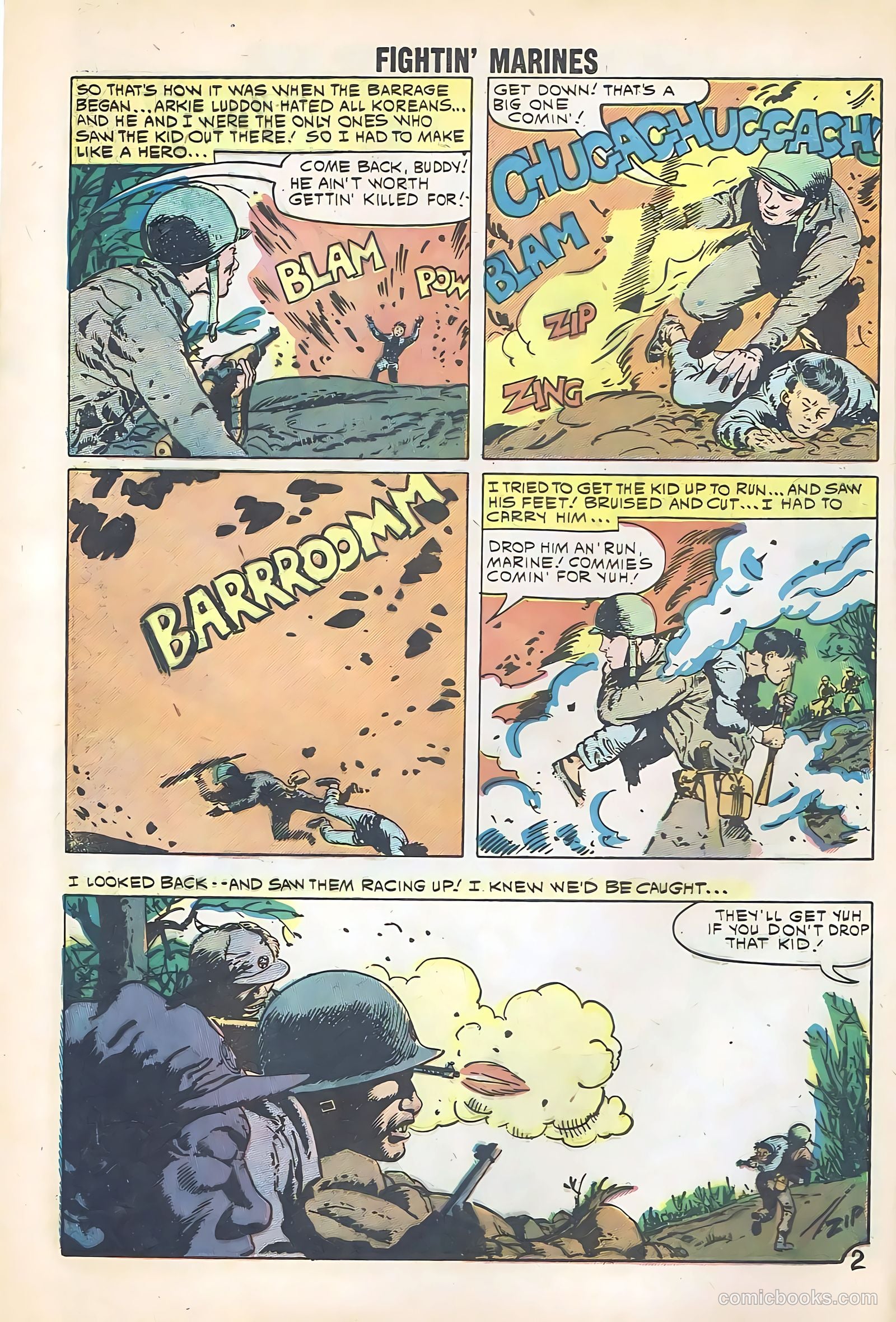 Fightin' Marines #36 (1960) — page 4 of 36