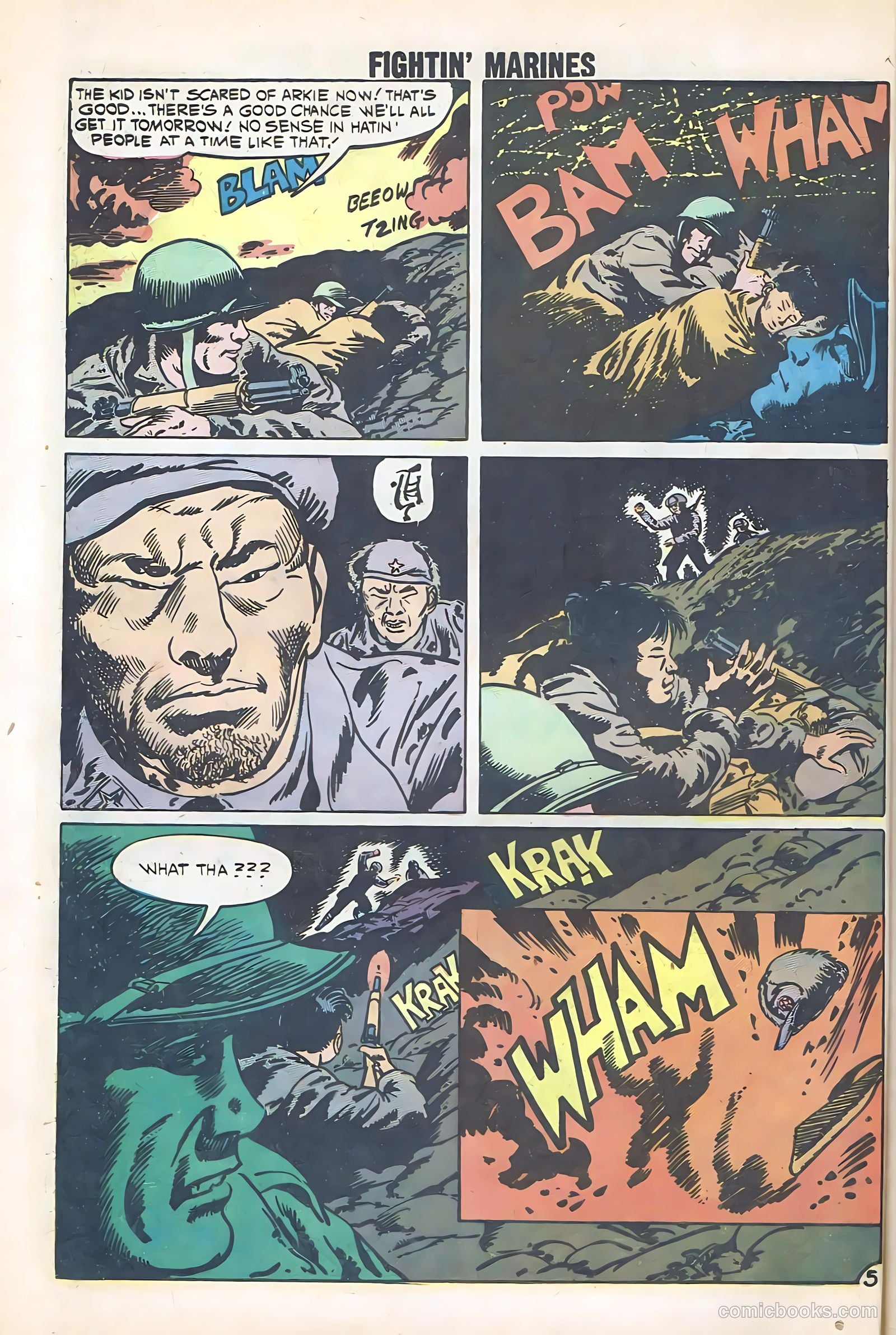 Fightin' Marines #36 (1960) — page 8 of 36