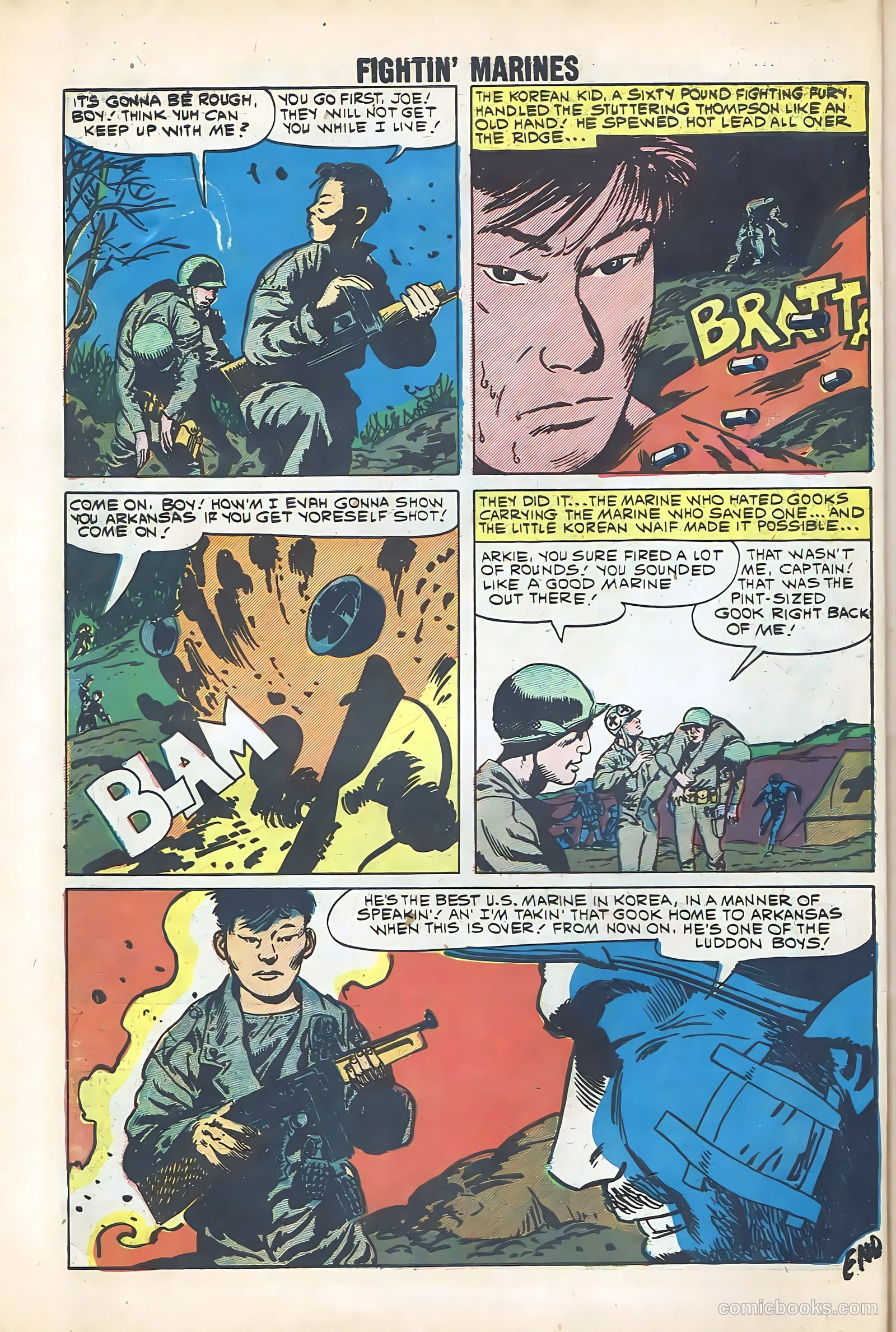 Fightin' Marines #36 (1960) — page 10 of 36