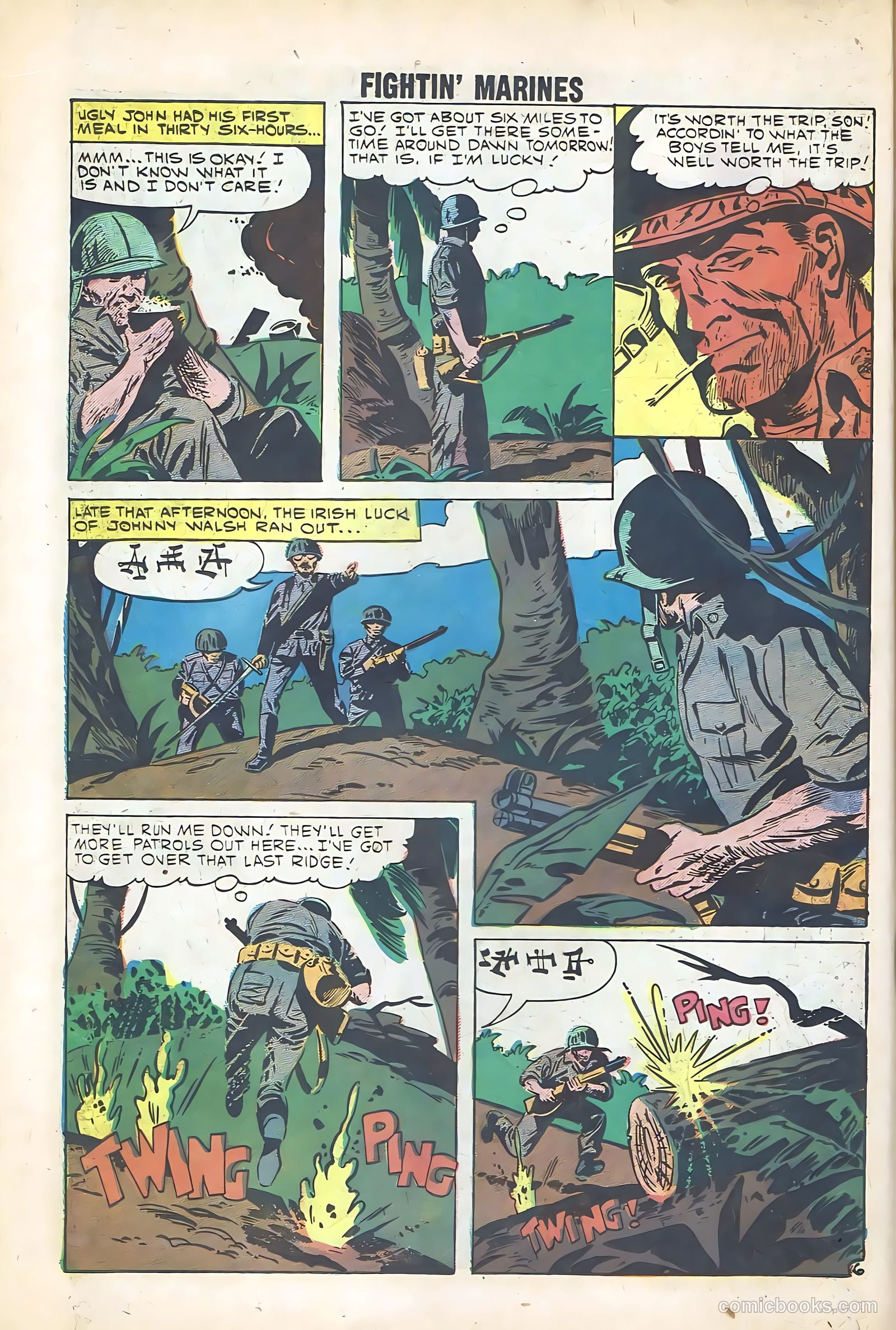 Fightin' Marines #36 (1960) — page 18 of 36