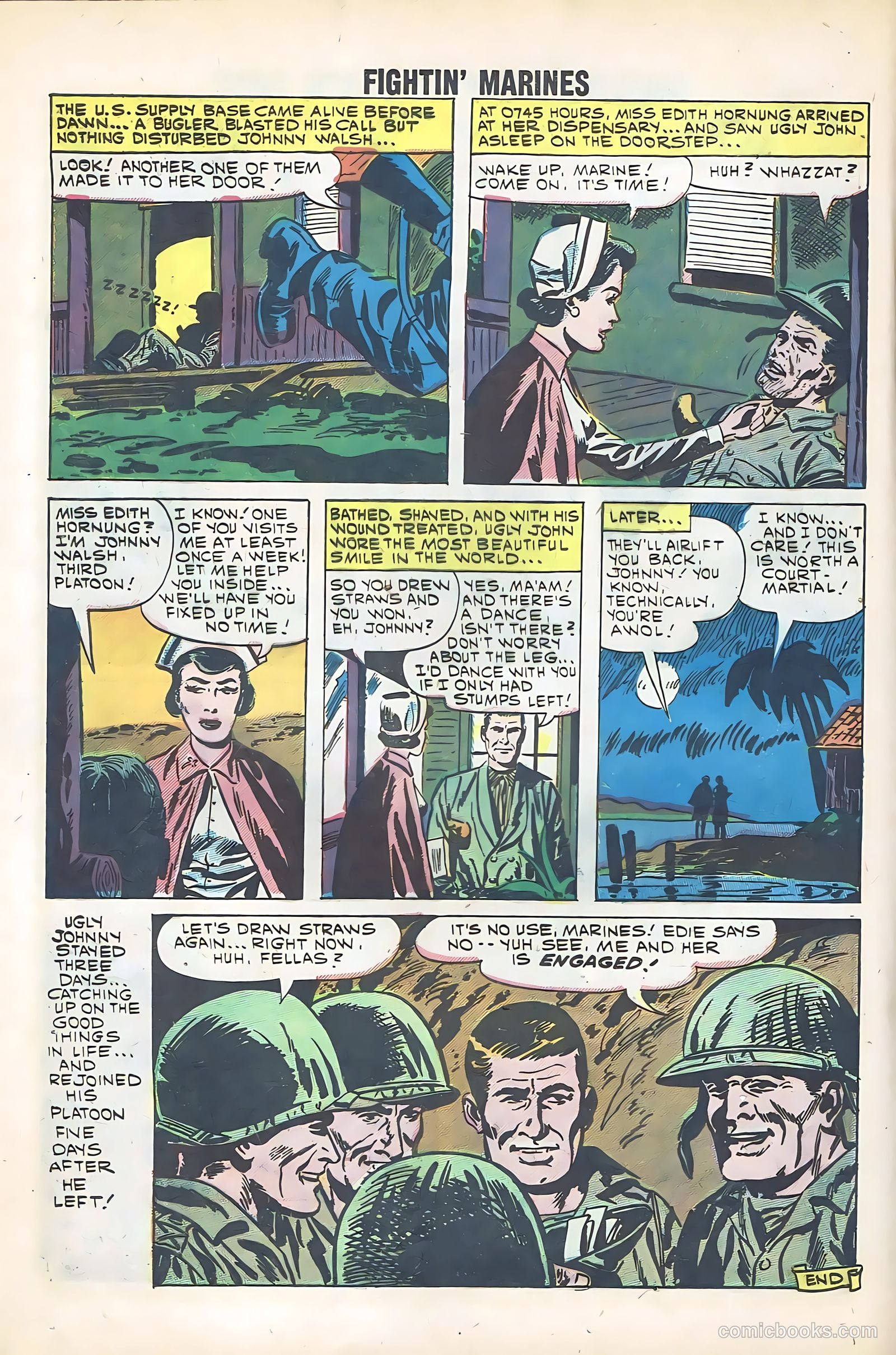Fightin' Marines #36 (1960) — page 20 of 36