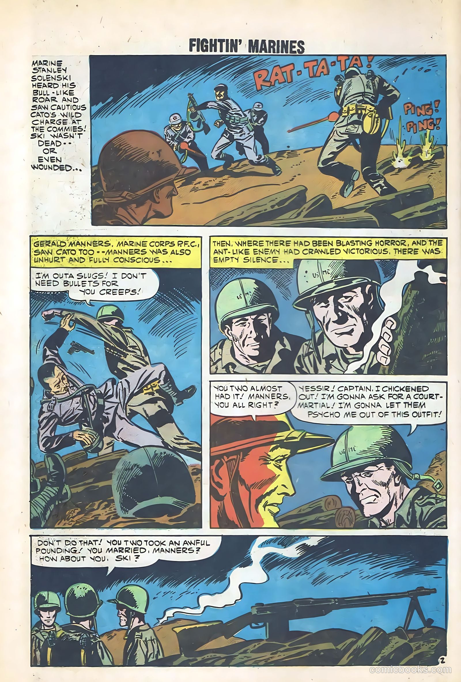 Fightin' Marines #36 (1960) — page 26 of 36