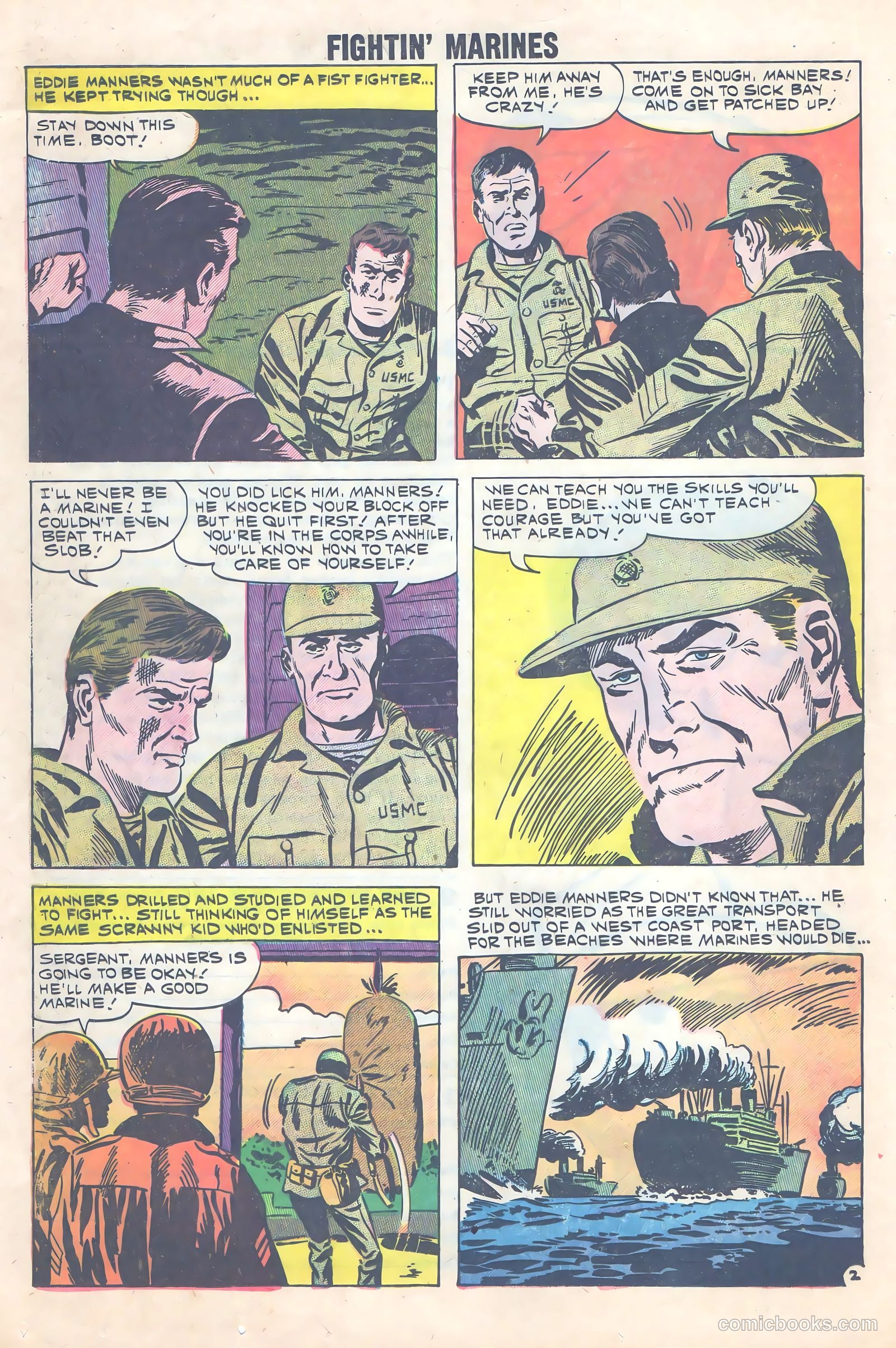 Fightin' Marines #37 (1960) — page 17 of 37