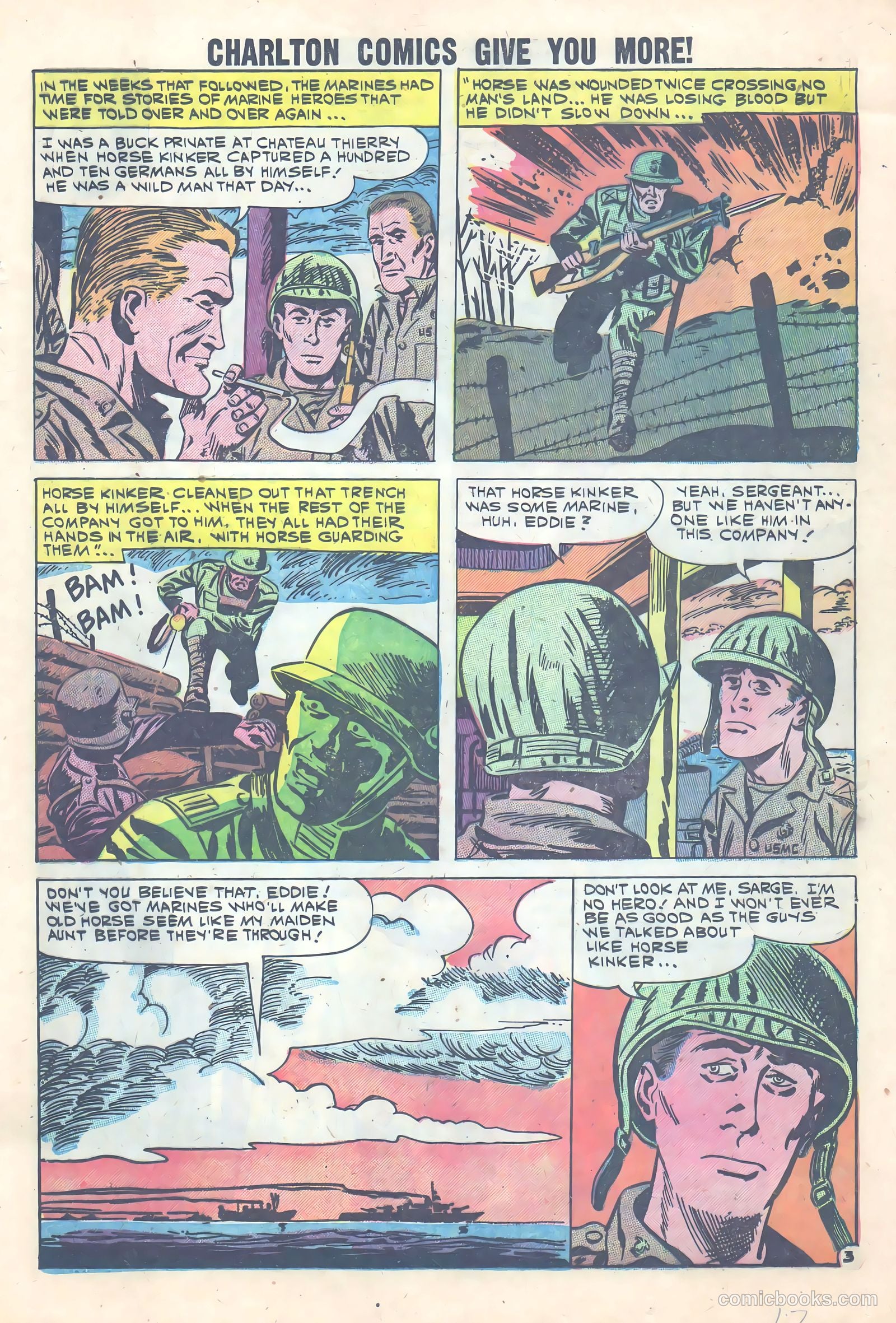 Fightin' Marines #37 (1960) — page 20 of 37