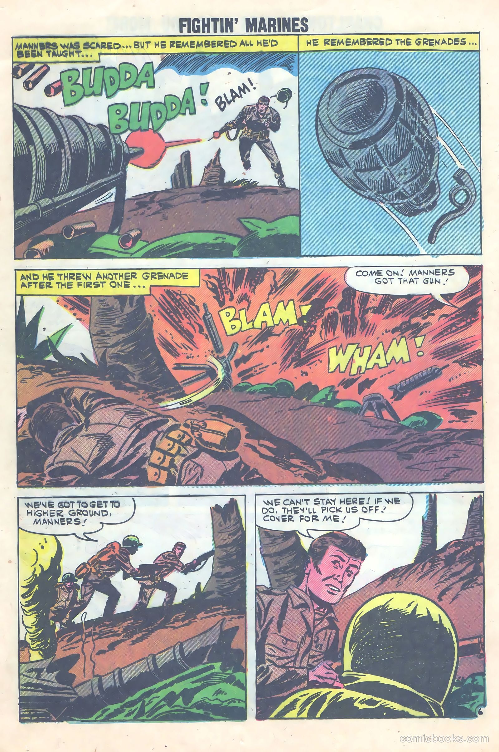 Fightin' Marines #37 (1960) — page 21 of 37