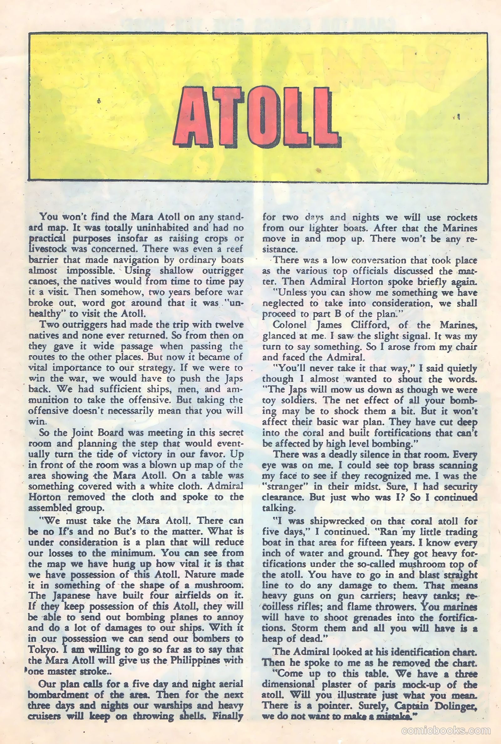 Fightin' Marines #37 (1960) — page 25 of 37