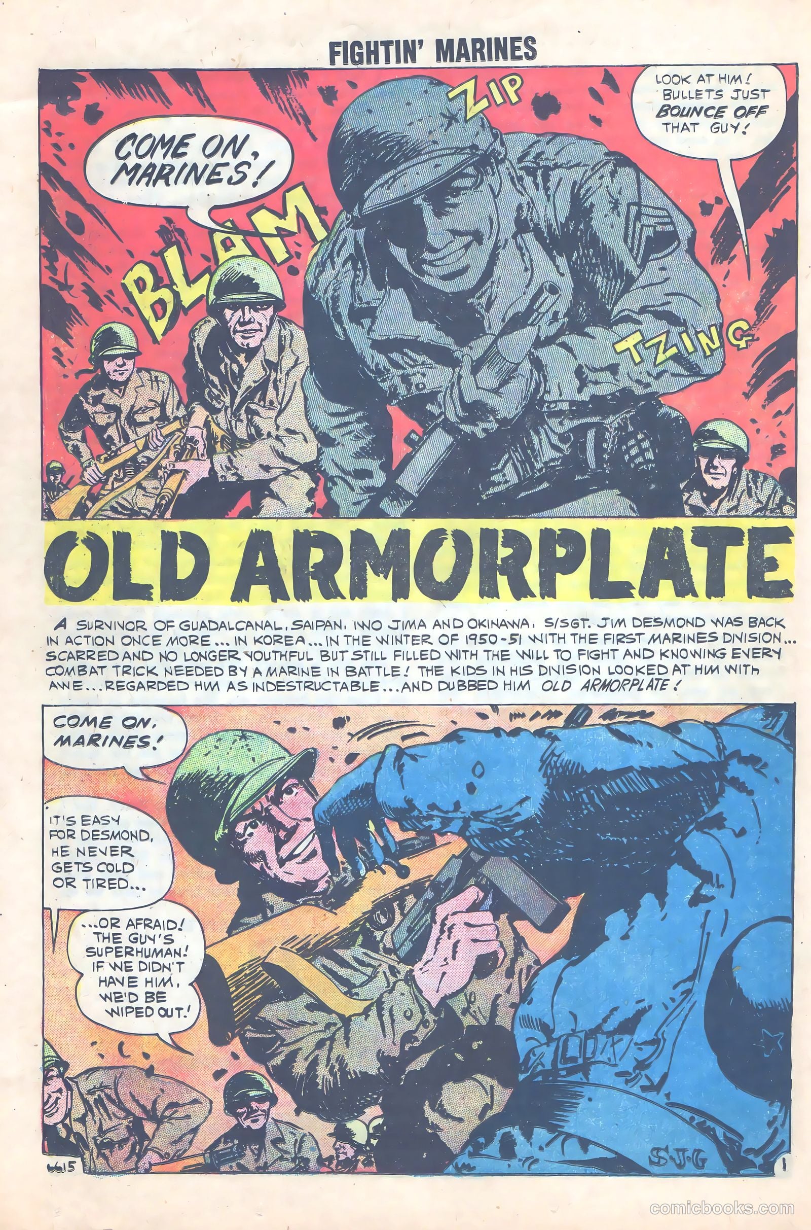 Fightin' Marines #37 (1960) — page 27 of 37