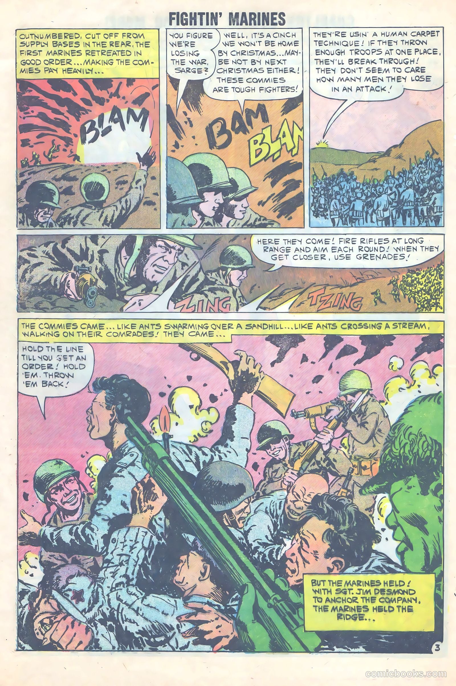 Fightin' Marines #37 (1960) — page 29 of 37