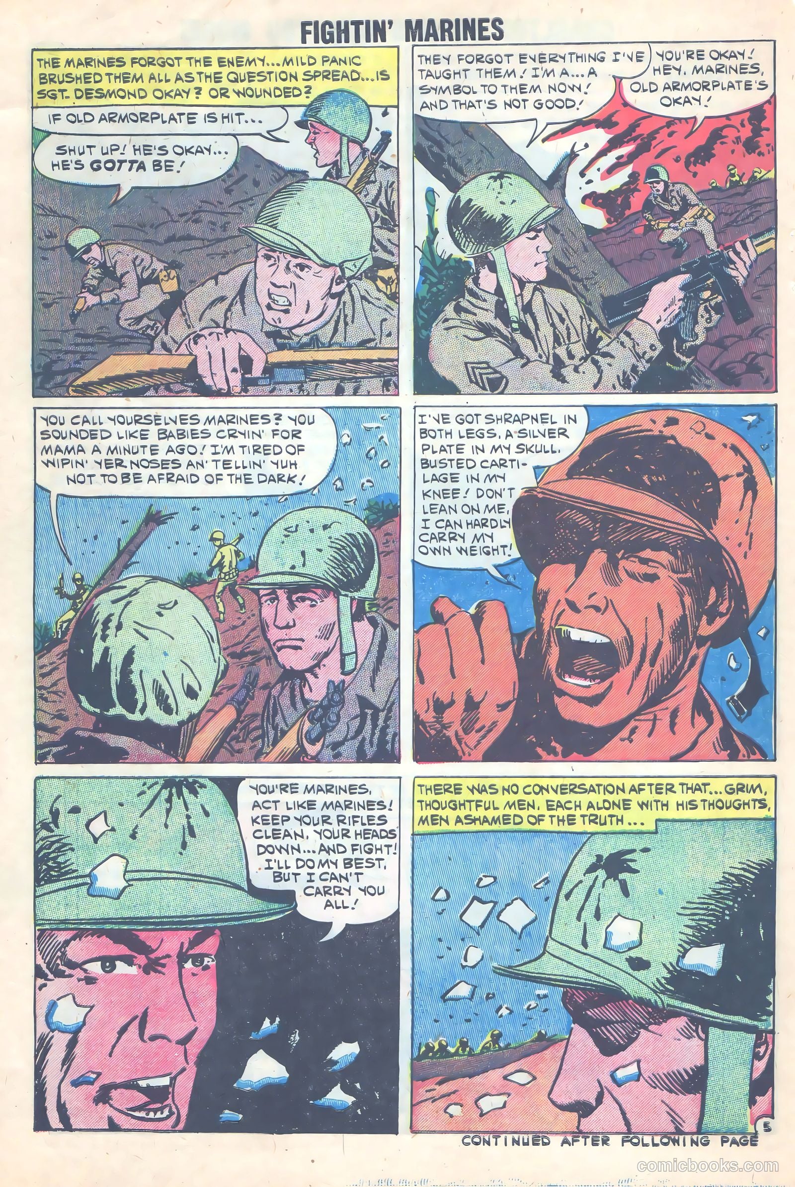 Fightin' Marines #37 (1960) — page 31 of 37