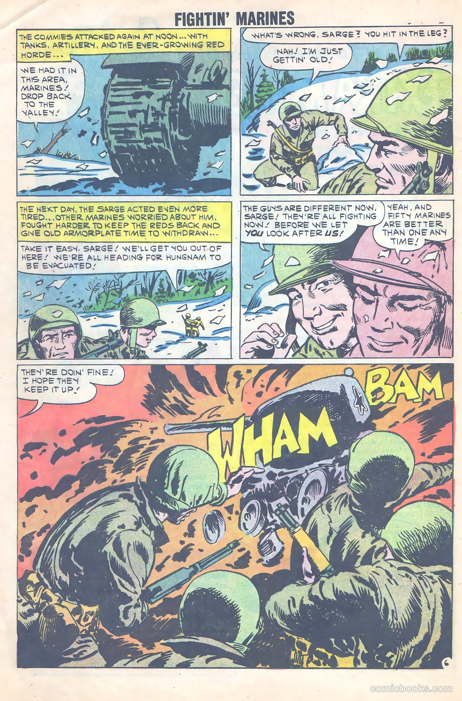 Fightin' Marines #37 (1960) — page 33 of 37