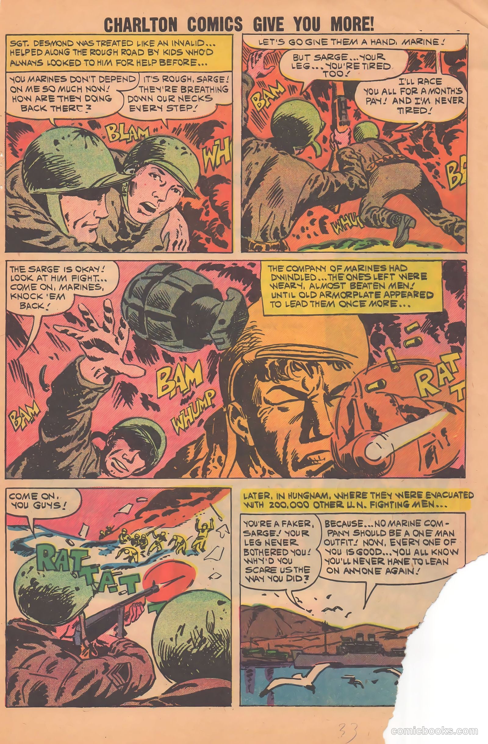 Fightin' Marines #37 (1960) — page 34 of 37