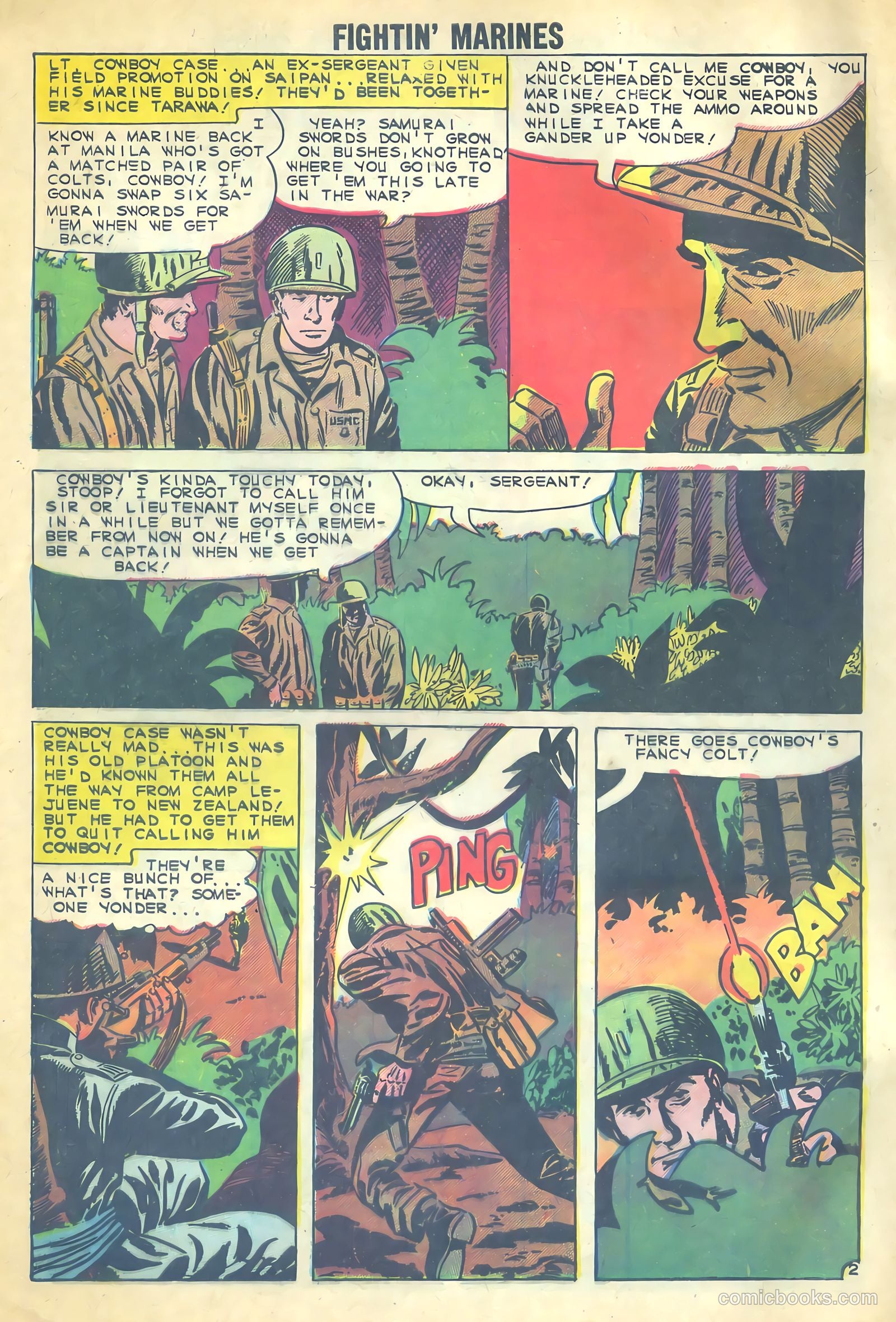 Fightin' Marines #38 (1960) — page 4 of 36