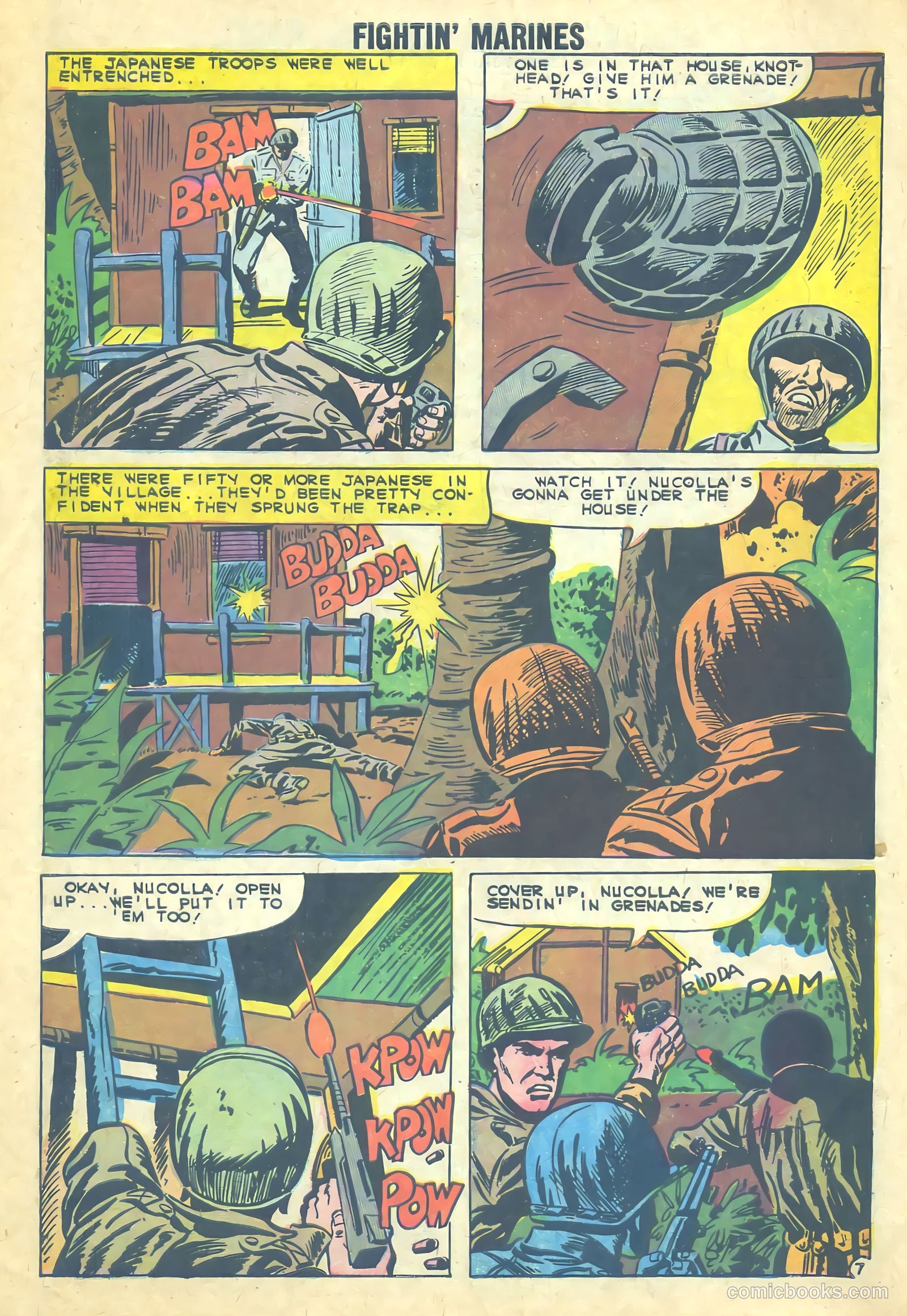 Fightin' Marines #38 (1960) — page 10 of 36
